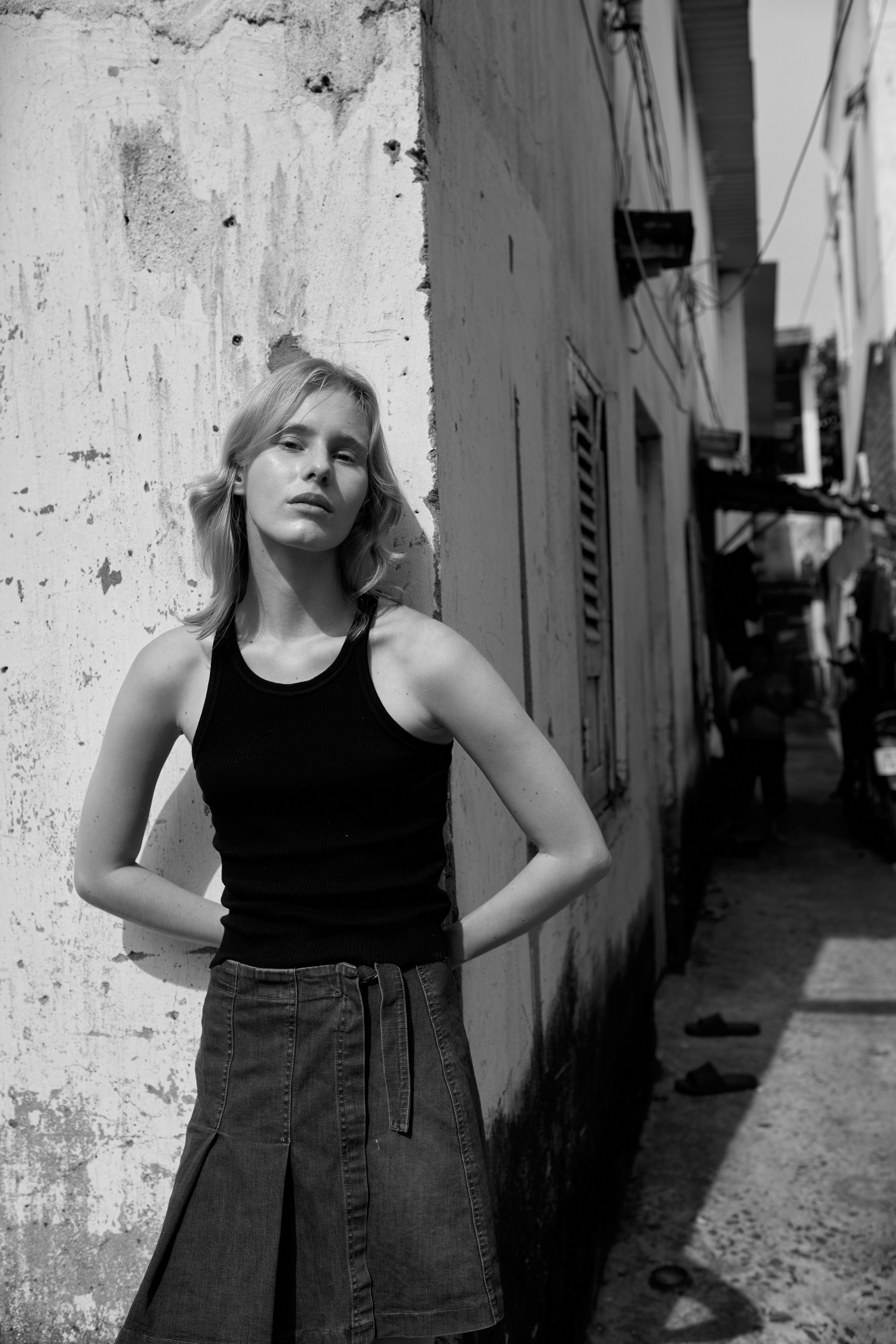 Model tests. Portrait and business photographer in Moscow Andrey Nikolsky