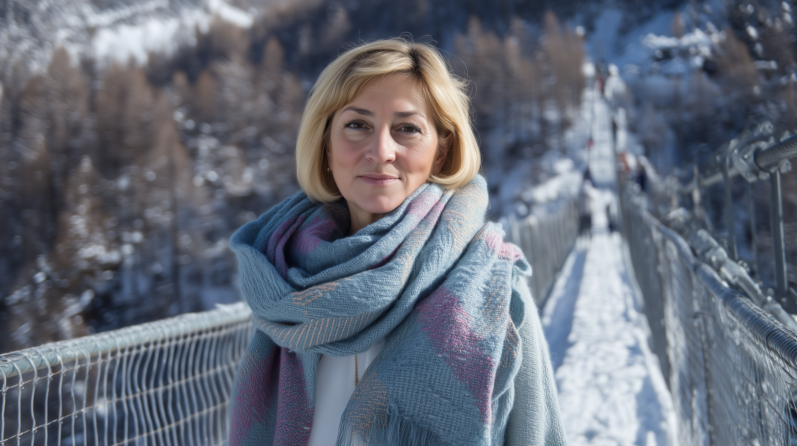 Зимняя фотосессия. AI-фотограф — Ольга Герман. Нейрофотосессии, уникальные цифровые портреты и образы будущего