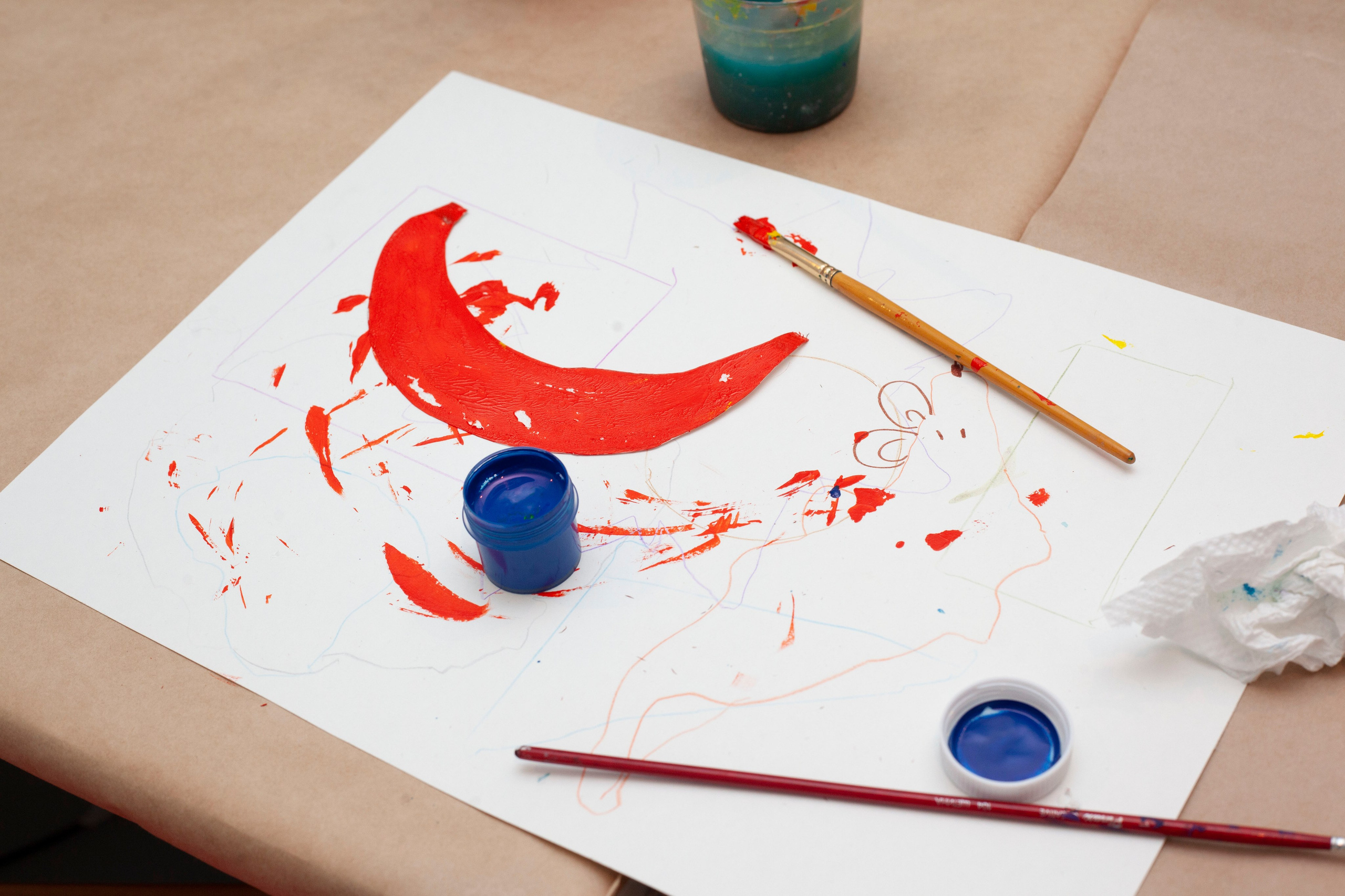 Детский мастер-класс в ММОМА. Stanislav Baryshev — People. Emotions. Atmosphere