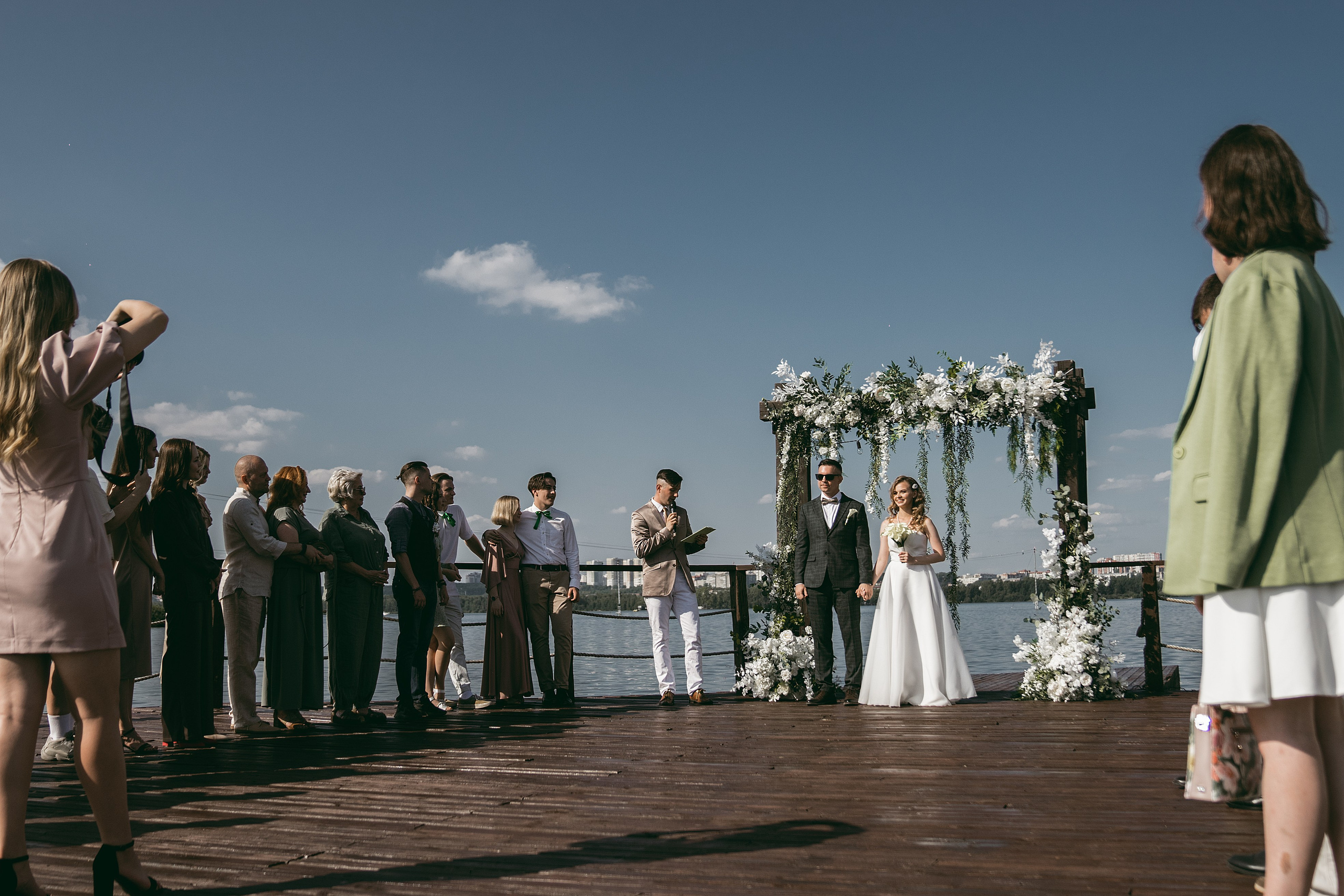 Фотосессия свадебного банкета и выездной регистрации. Банкетный зал Cuba-Cuba в Екатеринбурге