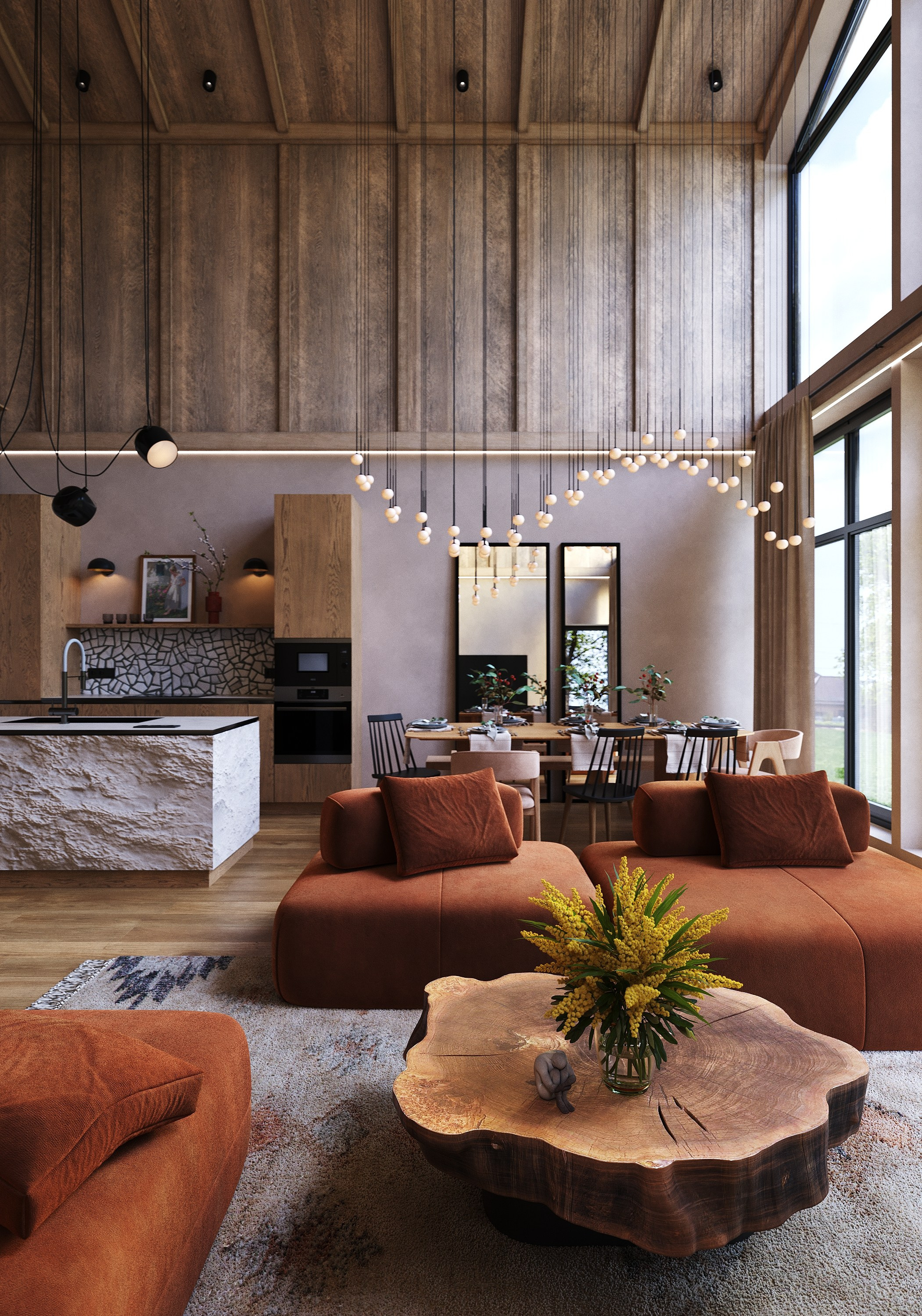 4 SEASON. 3D визуализация интерьера