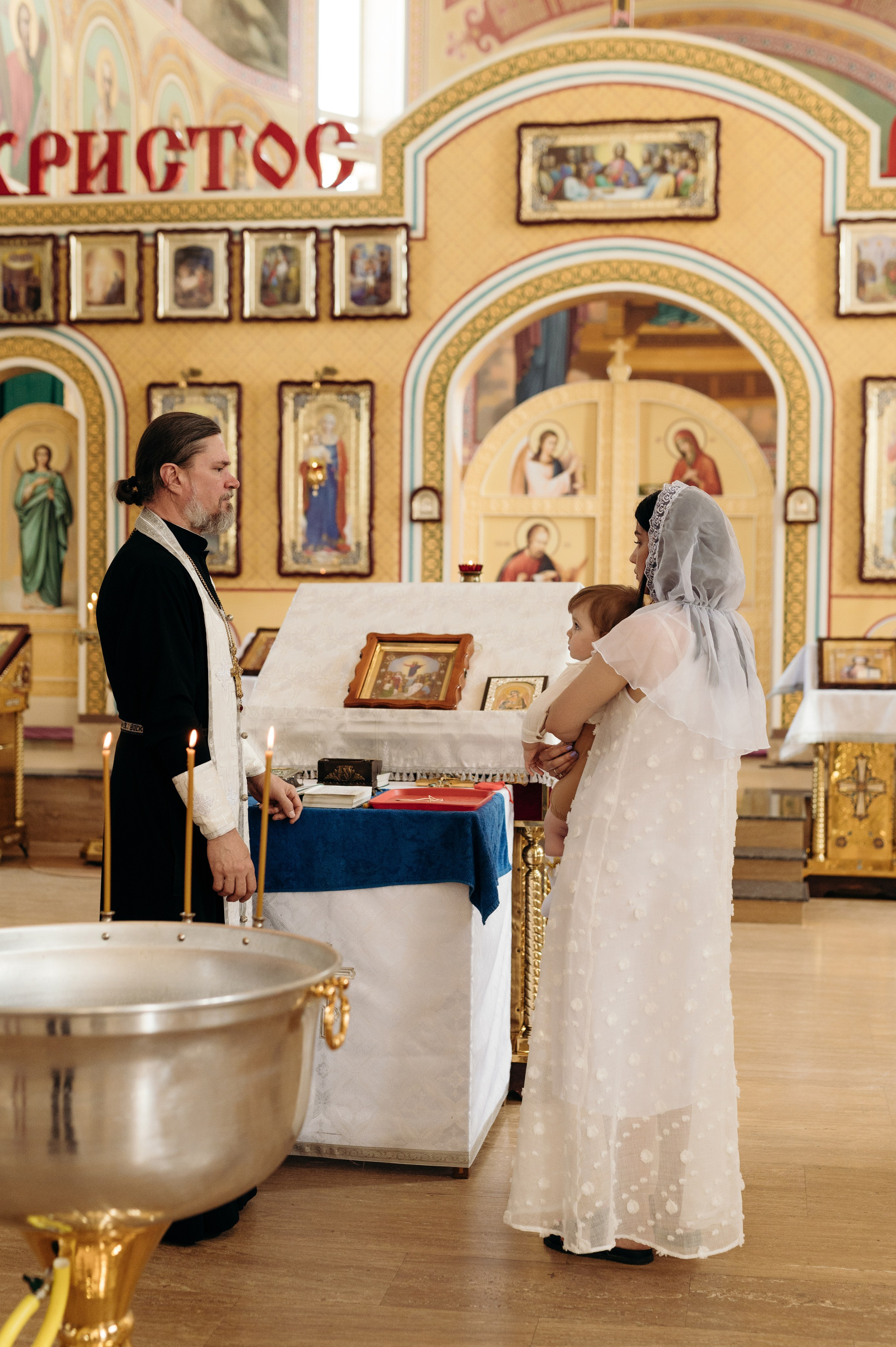 Крещение Давида. Фотограф в Краснодаре Скубицкая Альбина