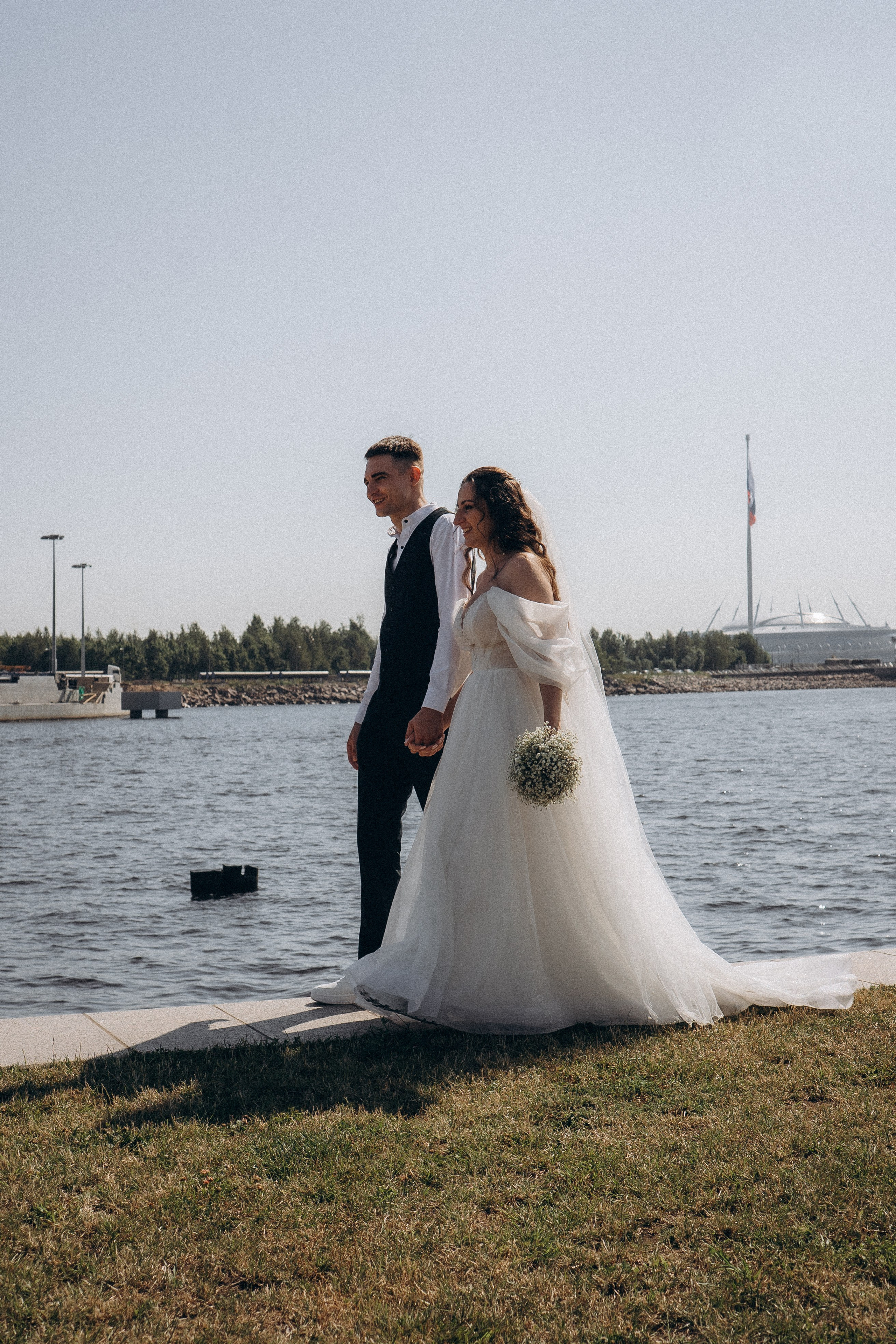 СВАДЕБНАЯ СЬЕМК В ПАРКЕ 300-ЛЕТИЯ. Профессиональный фотограф, Санкт-Петербург — Виктория Богомолова