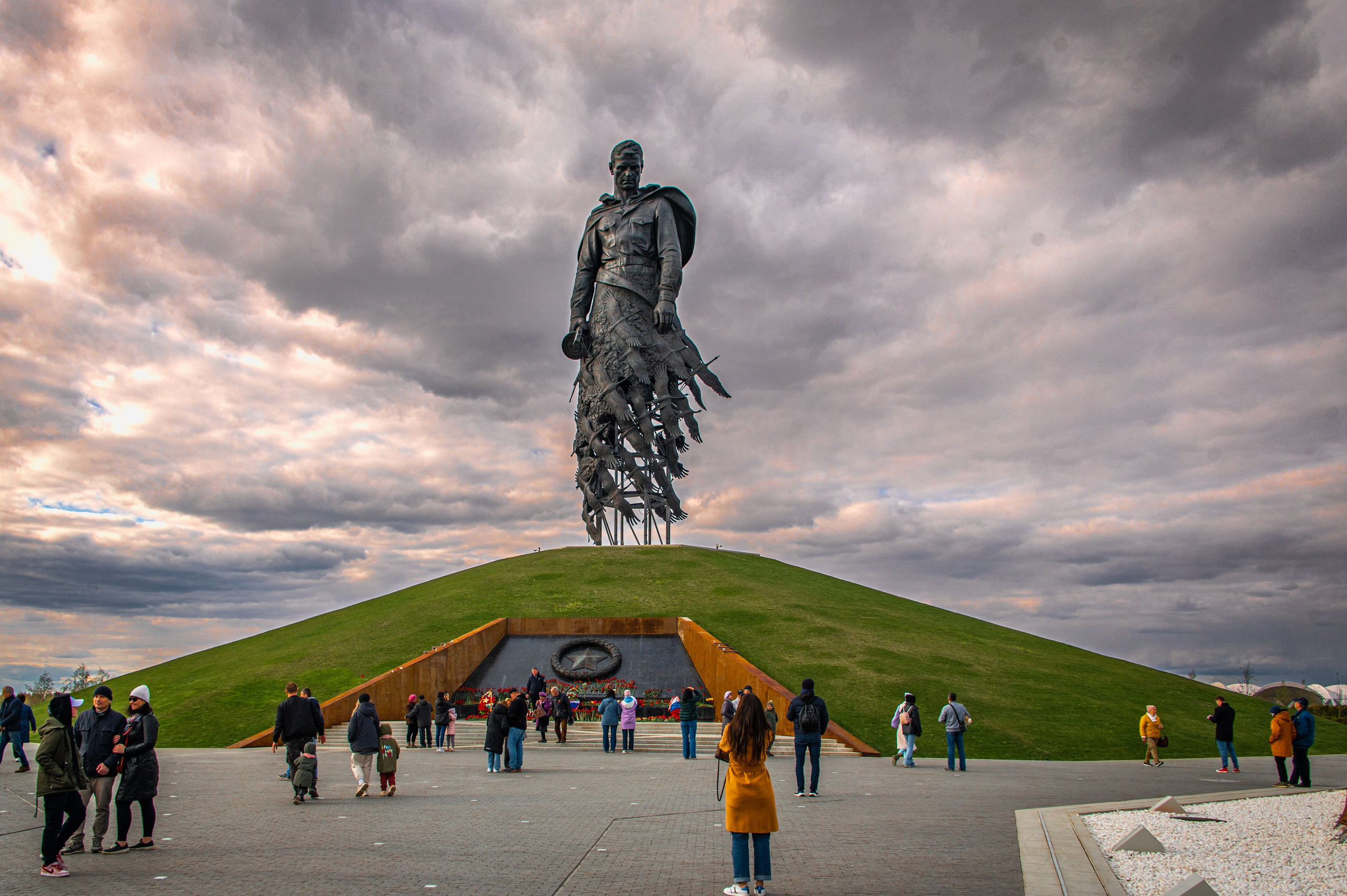 Ржевский мемориал. Фотограф Роман Адлер
