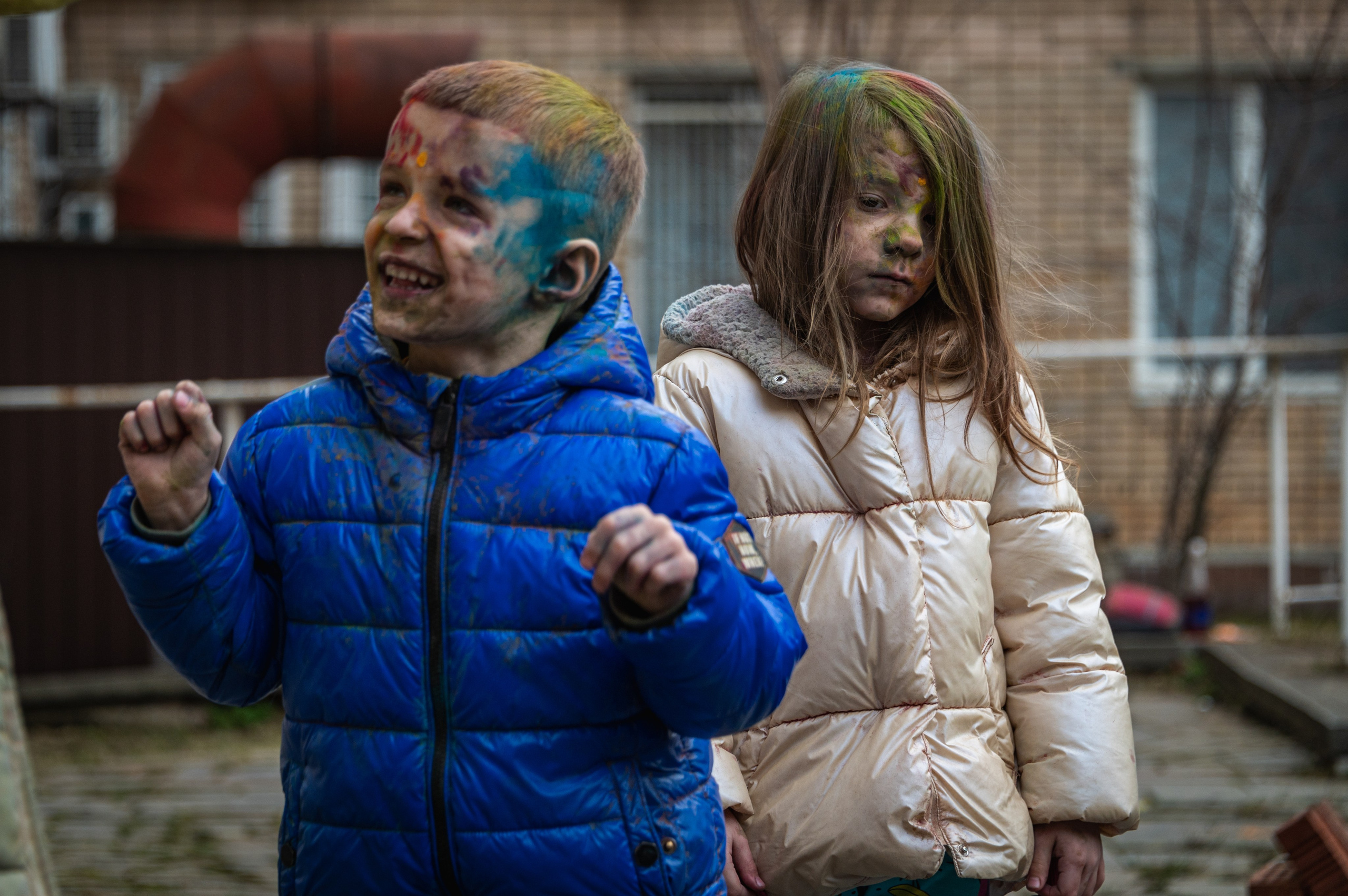 Праздник Холи в Москве. Фотограф Роман Адлер