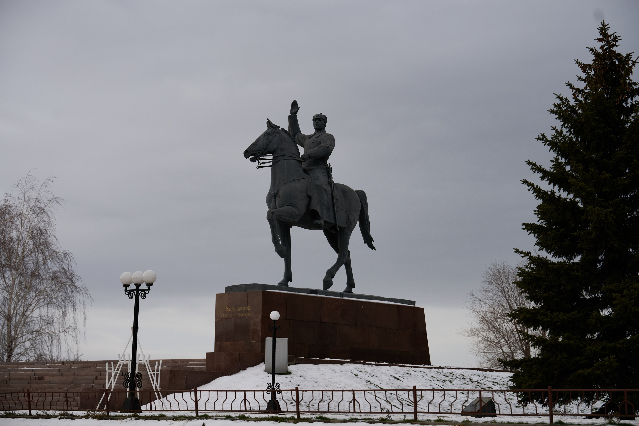 Луганск. Январь 2026. Фотограф Роман Адлер