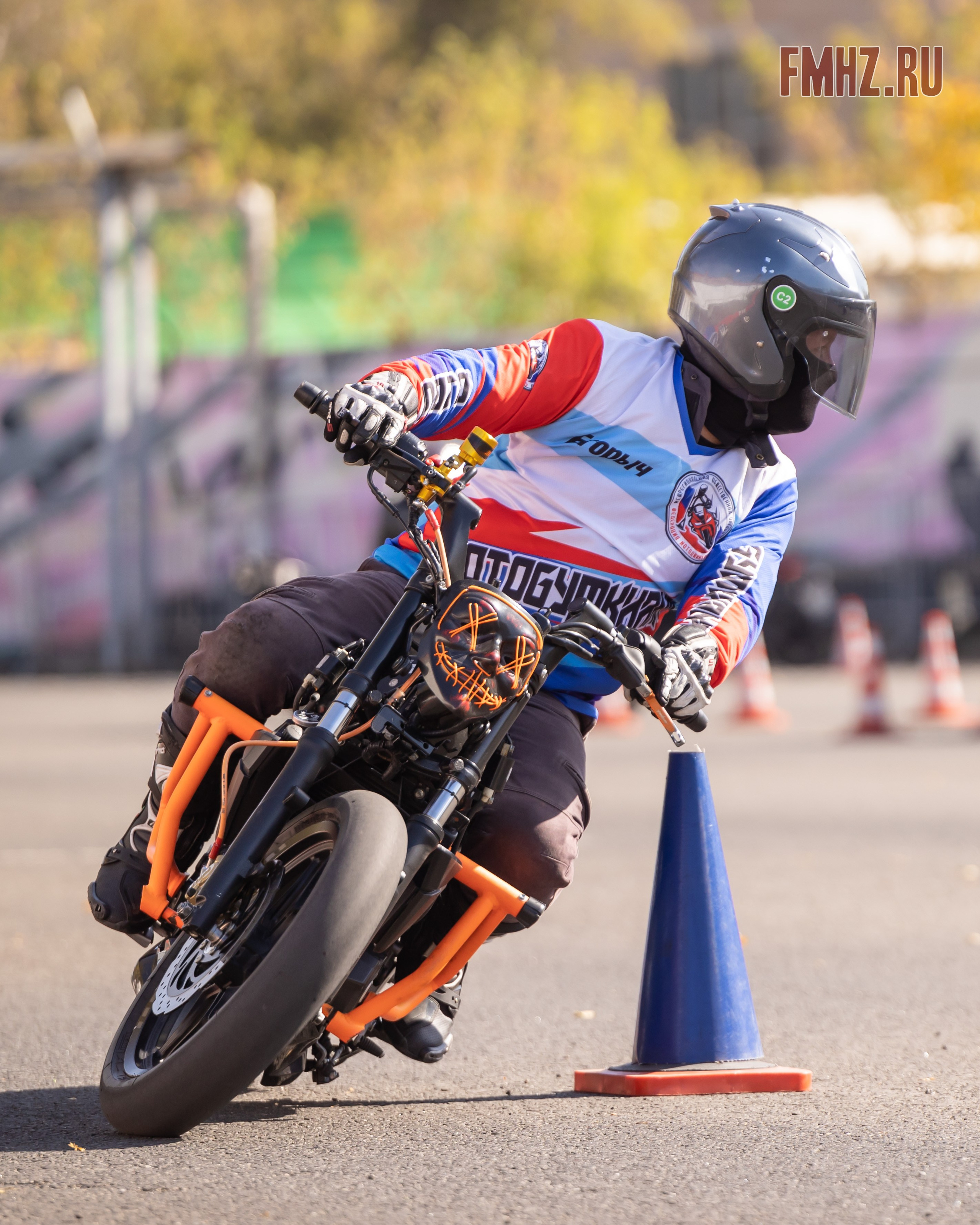 Соревнования по мотоджимхане на площадке Мосгортранс 15.09.2024. Фотограф Владимир Охрименко
