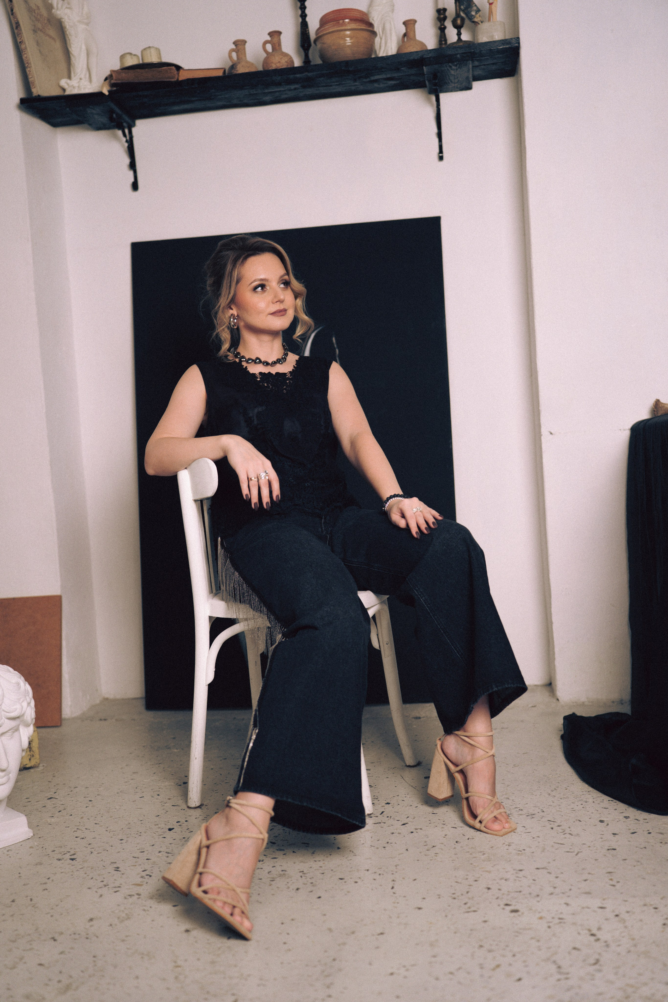 НОВОГОДНЯЯ ФОТОСЕСИИЯ В СТУДИИ ДЛЯ ДЕВУШКИ И ПРОГУЛКА ПО ЧЕРНЫШЕВСКОЙ. Профессиональный фотограф, Санкт-Петербург — Виктория Богомолова