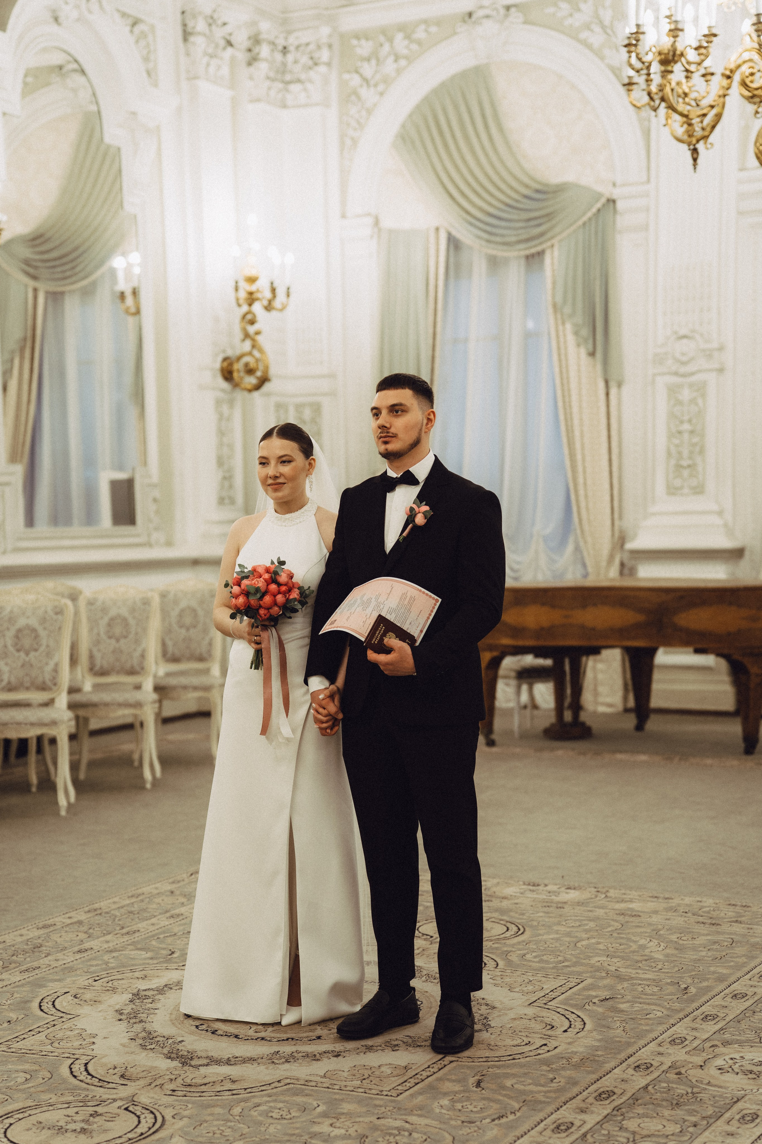 СВАДЕБНАЯ СЬЕМКА В ПЕВОМ ДВОРЦЕ БРАКОСОЧЕТАНИЯ. Профессиональный фотограф, Санкт-Петербург — Виктория Богомолова