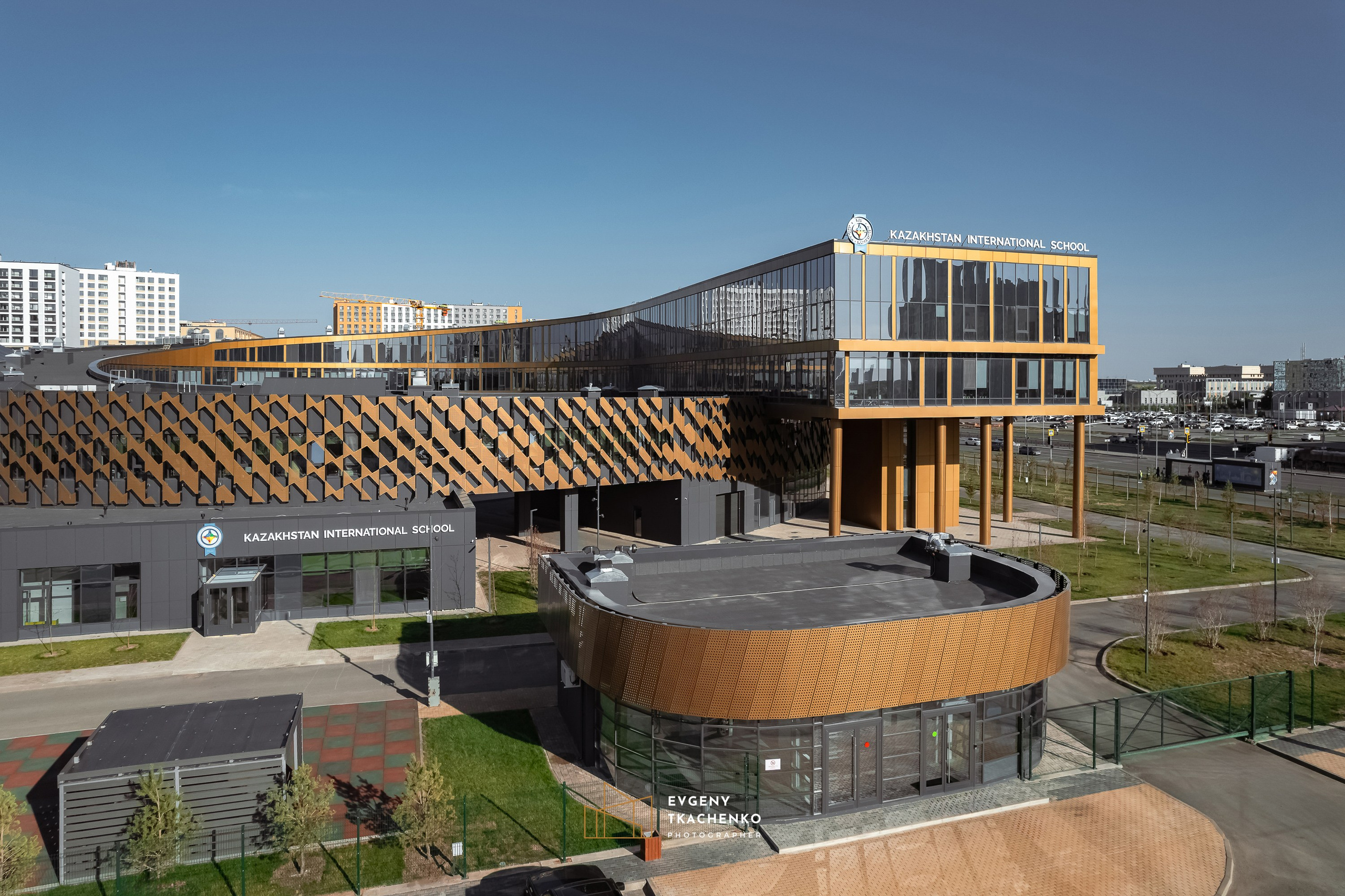 Kazakhstan International School в г. Астана. Архитектурный и интерьерный фотограф в Казахстане