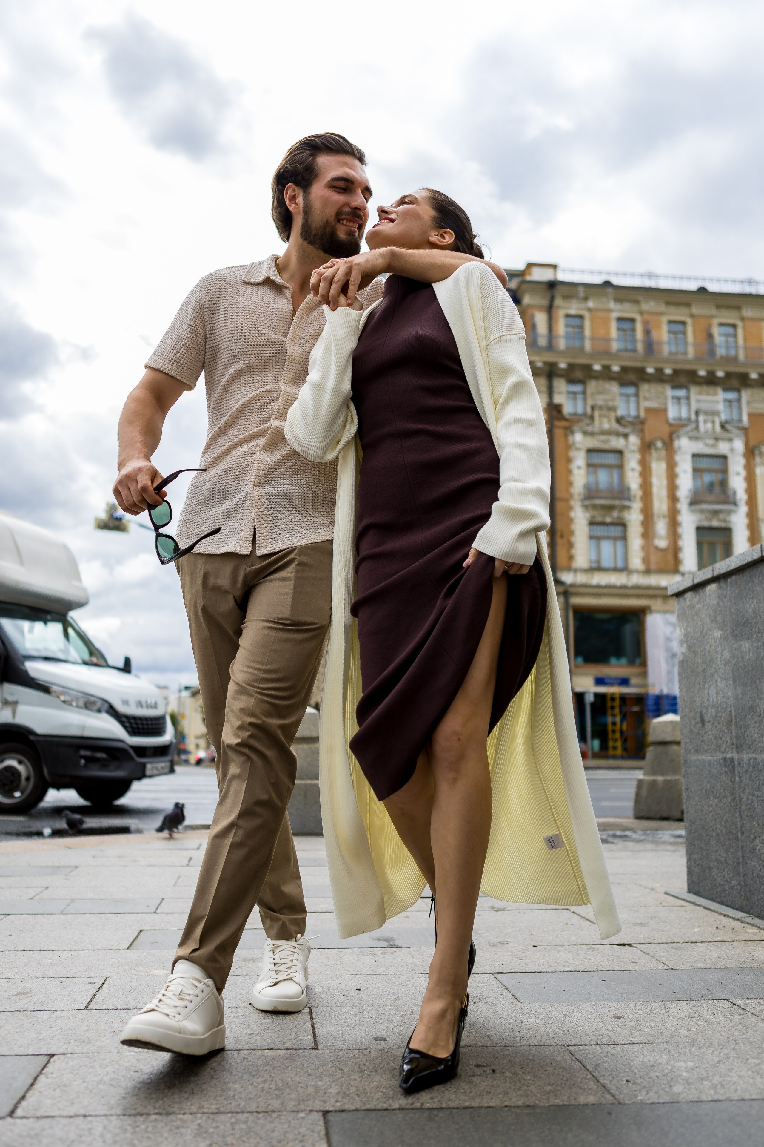 Фотопрогулка гостиница Националь. Свадебный фотограф в Москве