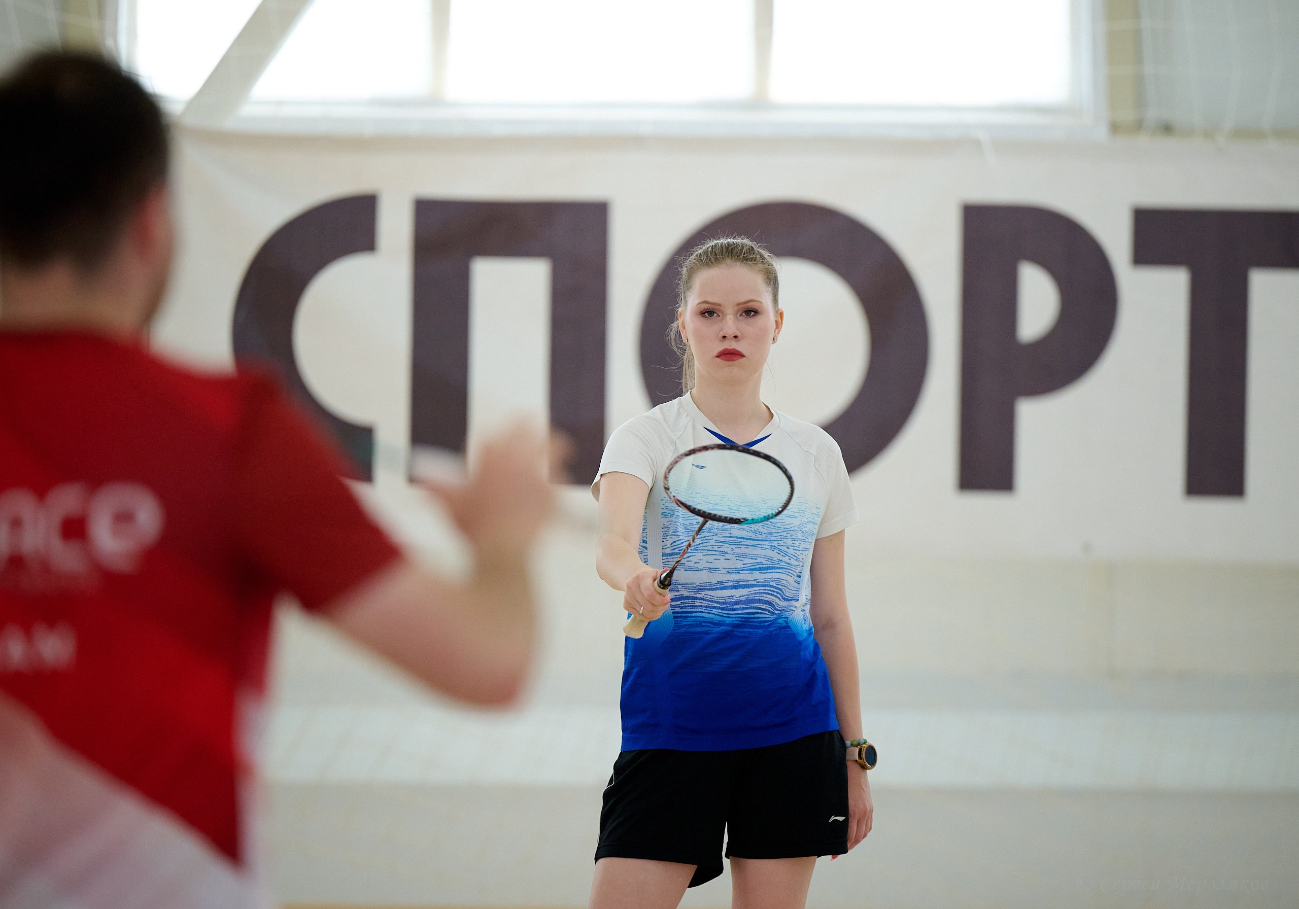 Бадминтон. Мастер-класс Любови Сухановой. Ижевск. 20.07.2024. Спортивный репортажный фотограф в Ижевске Сергей Мерзляков