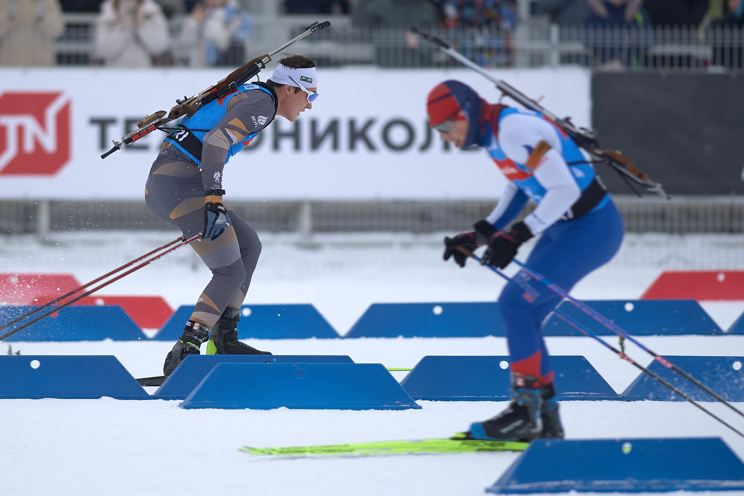 Биатлон. Чемпионат России — 2024/2025, 3-й этап, Ижевск. Ижевская винтовка. Спортивный репортажный фотограф в Ижевске Сергей Мерзляков