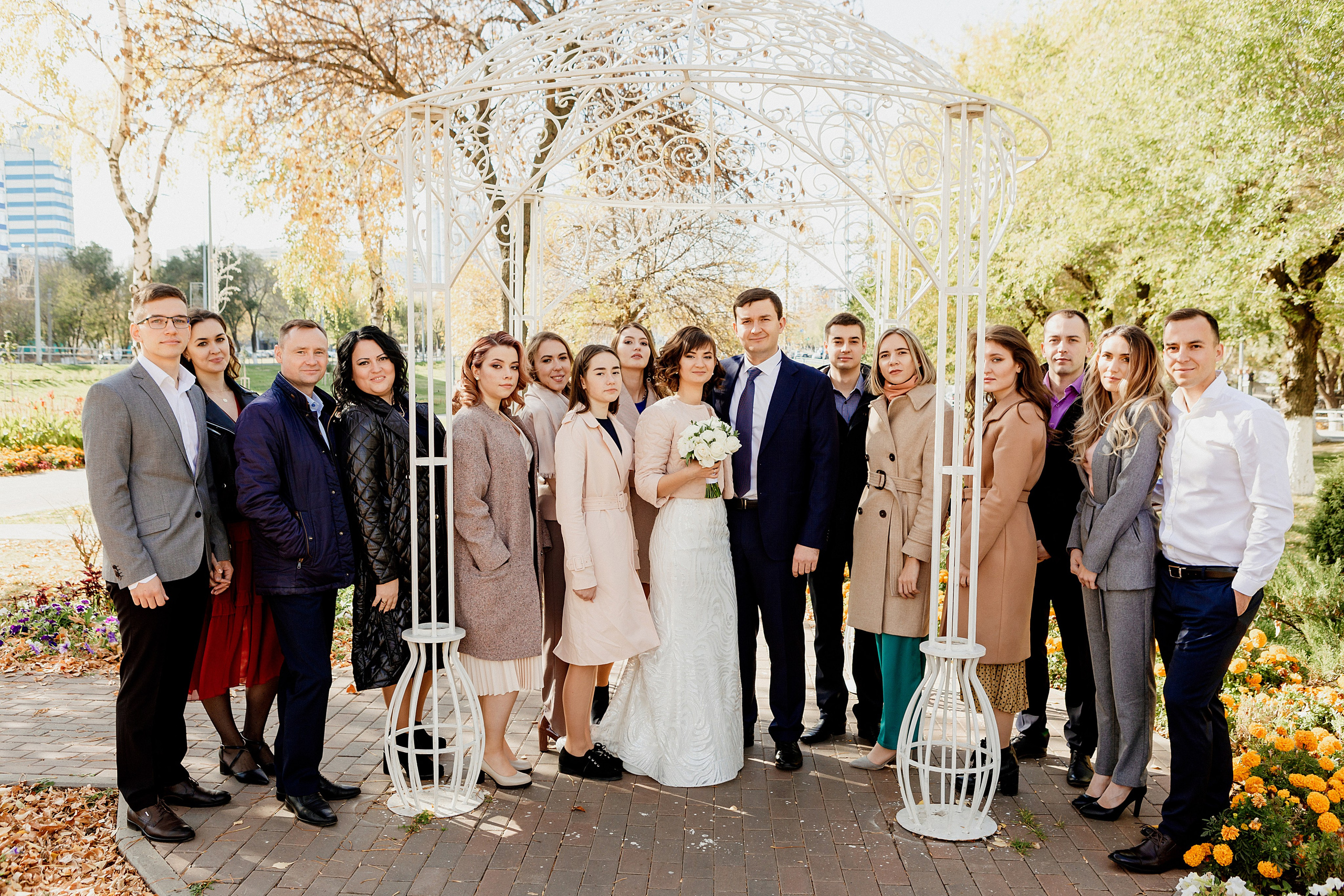 Осенняя свадьба. Семейный фотограф Владимир Просвиркин. г. Самара