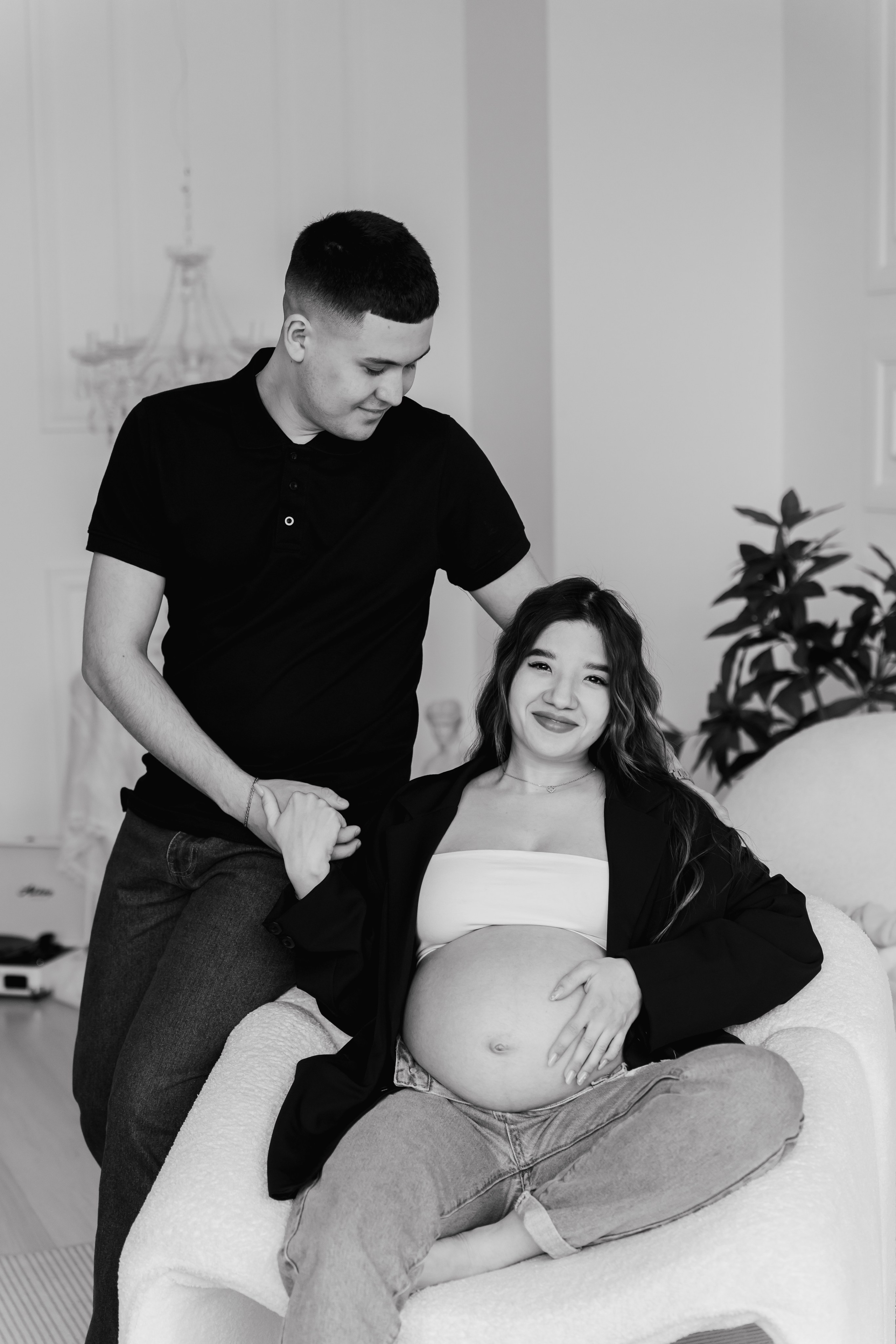 У нас будет малыш. Фотограф Москва. Базанова Анастасия