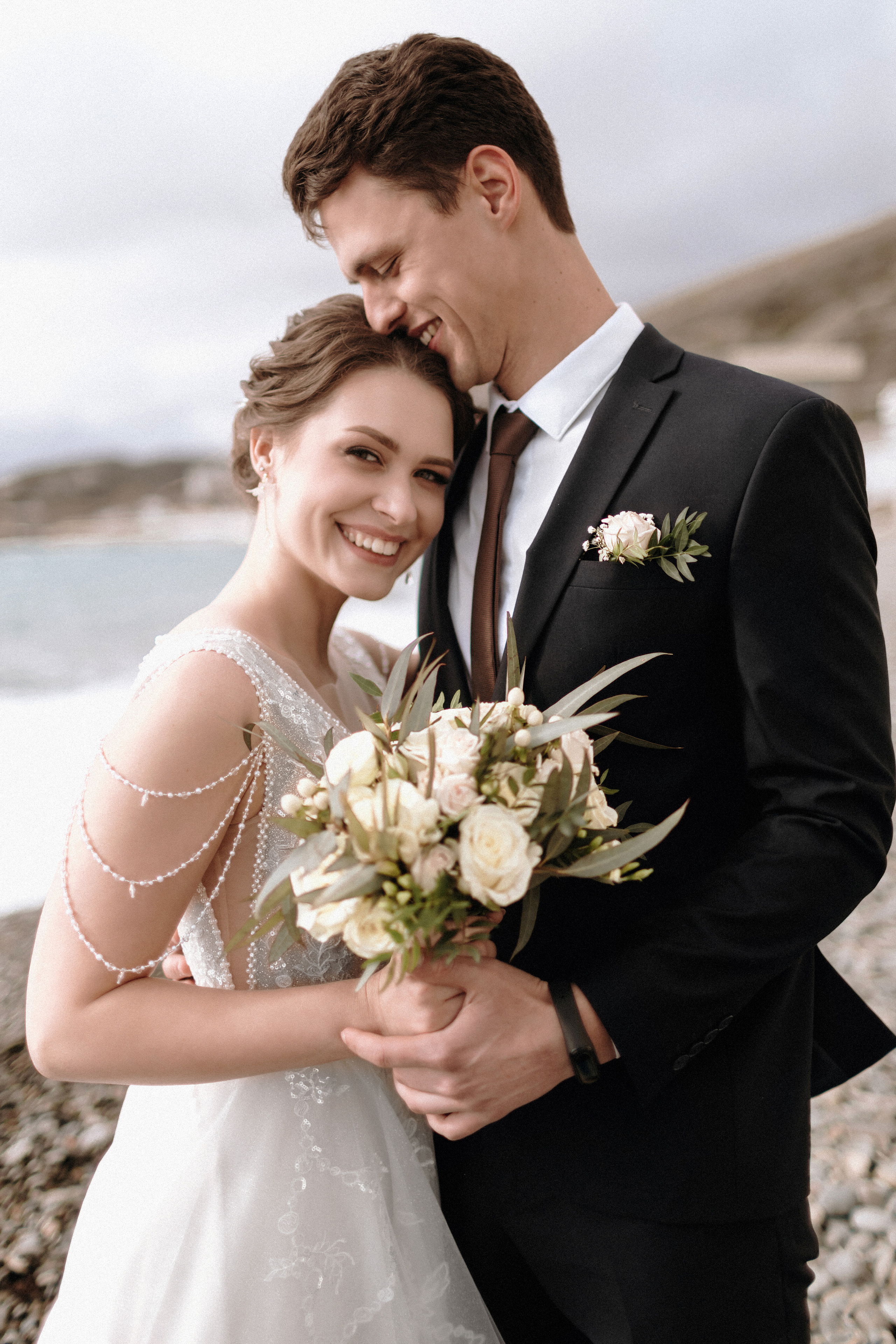 В феврале море тёплое. Новороссийск. 2021. Никита Погосов