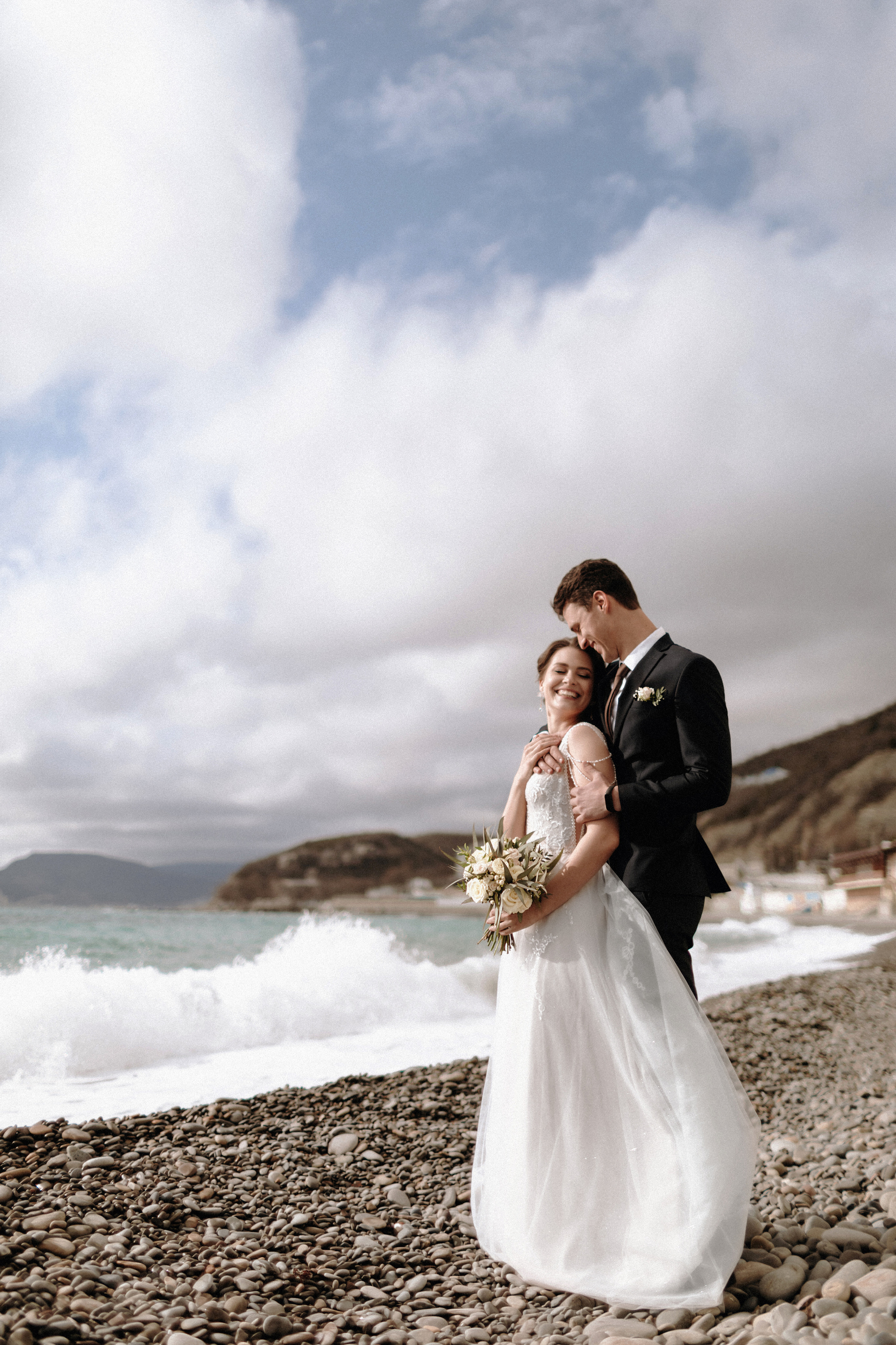 В феврале море тёплое. Новороссийск. 2021. Никита Погосов