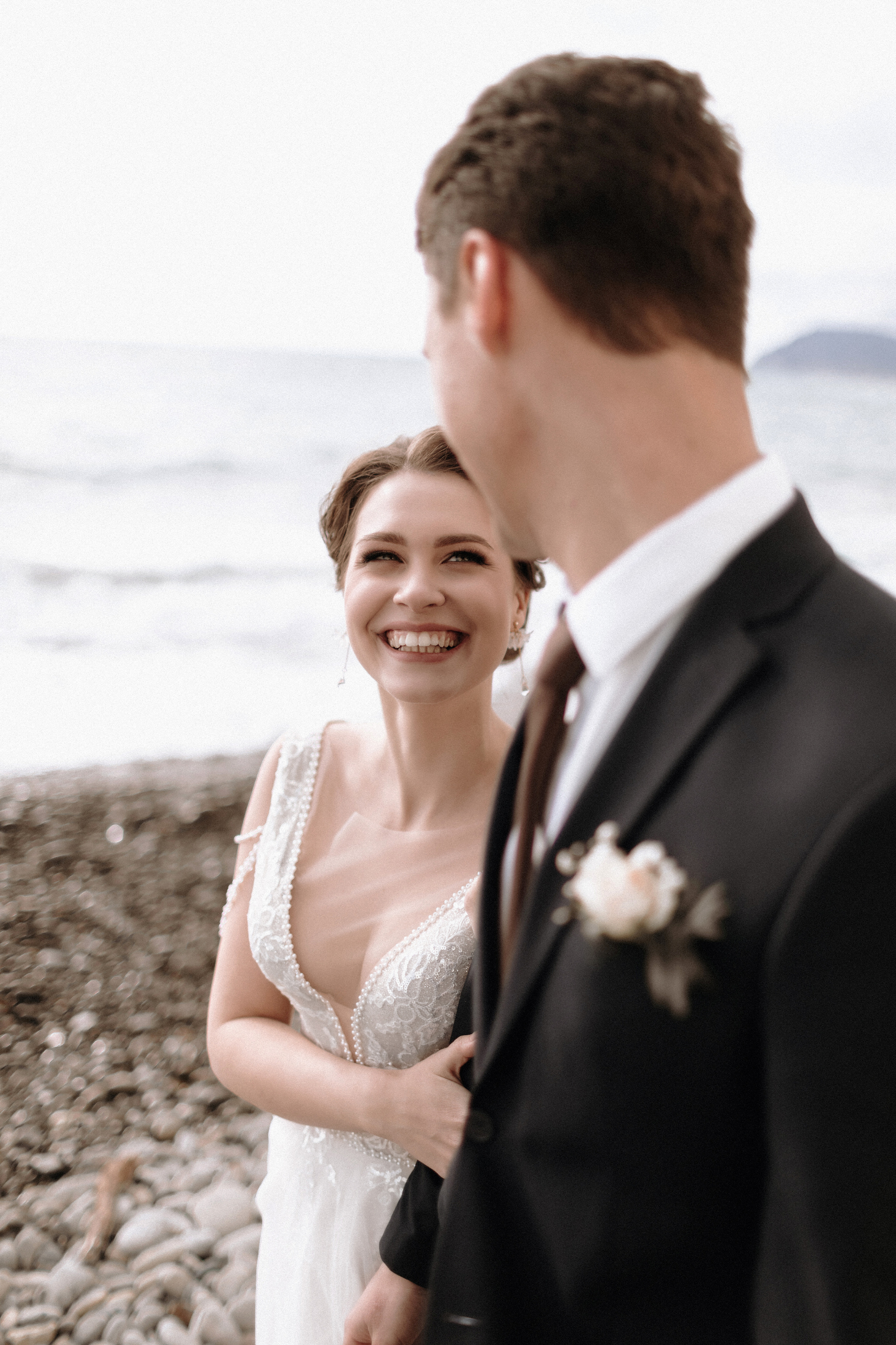 В феврале море тёплое. Новороссийск. 2021. Никита Погосов