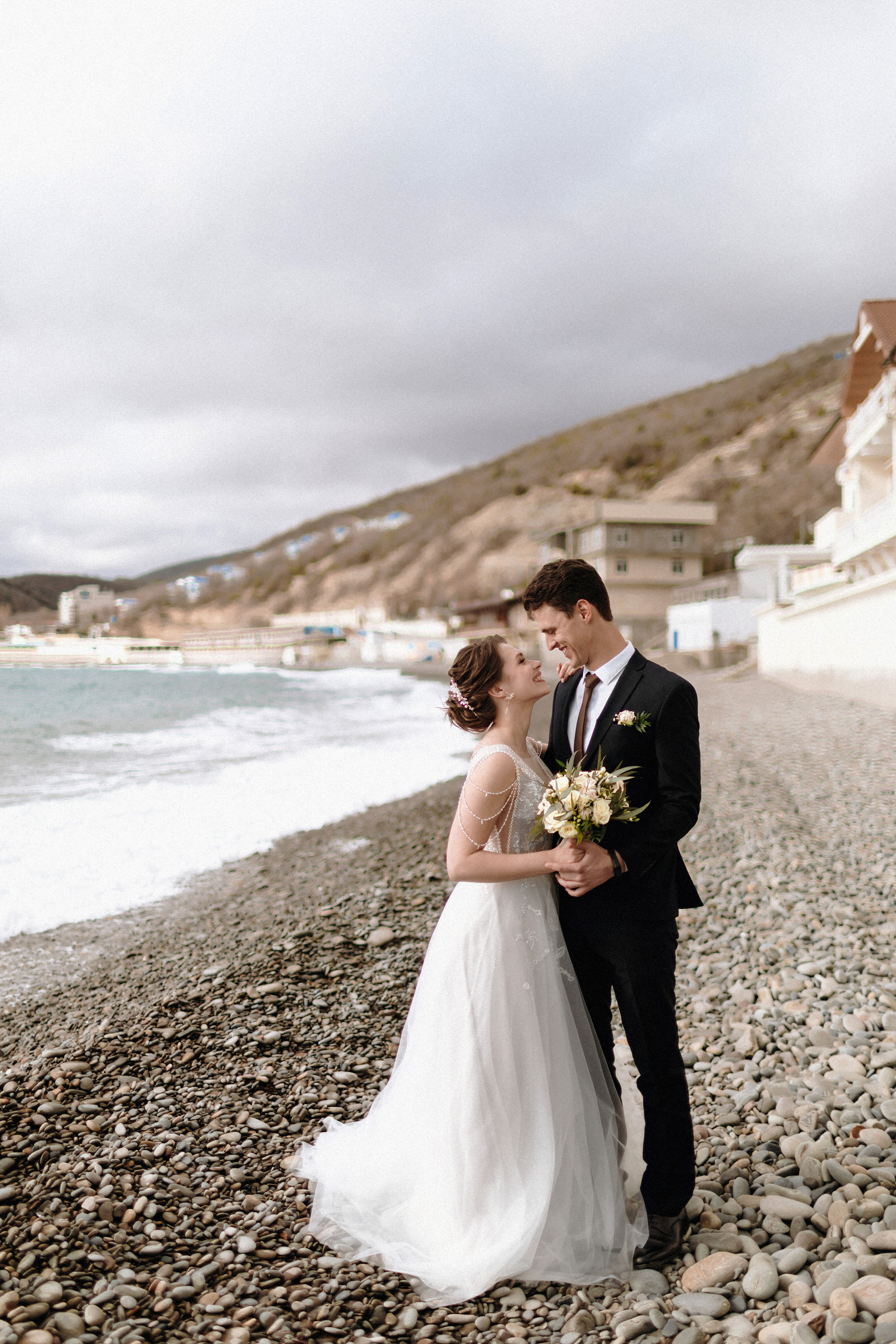 В феврале море тёплое. Новороссийск. 2021. Никита Погосов