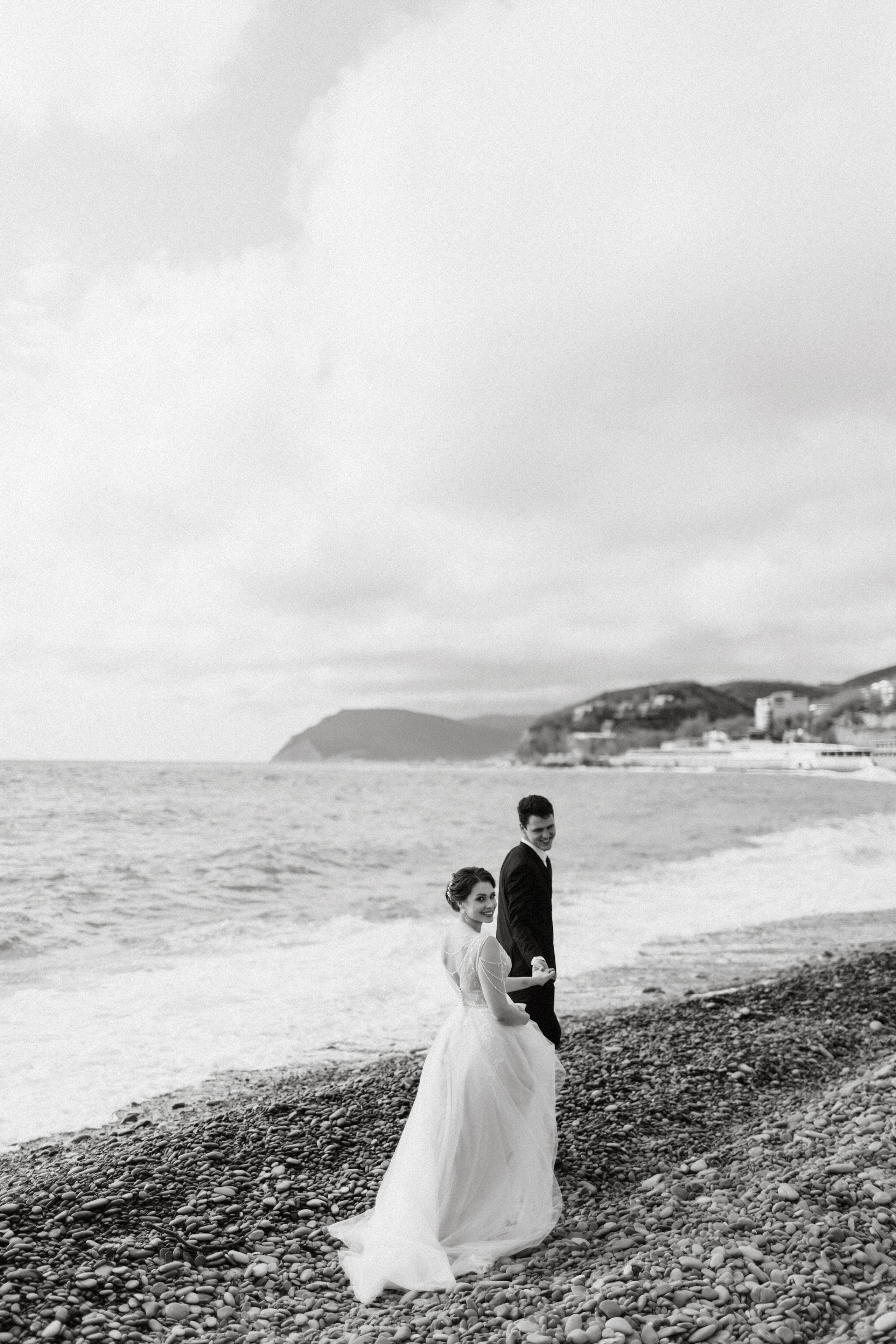 В феврале море тёплое. Новороссийск. 2021. Никита Погосов