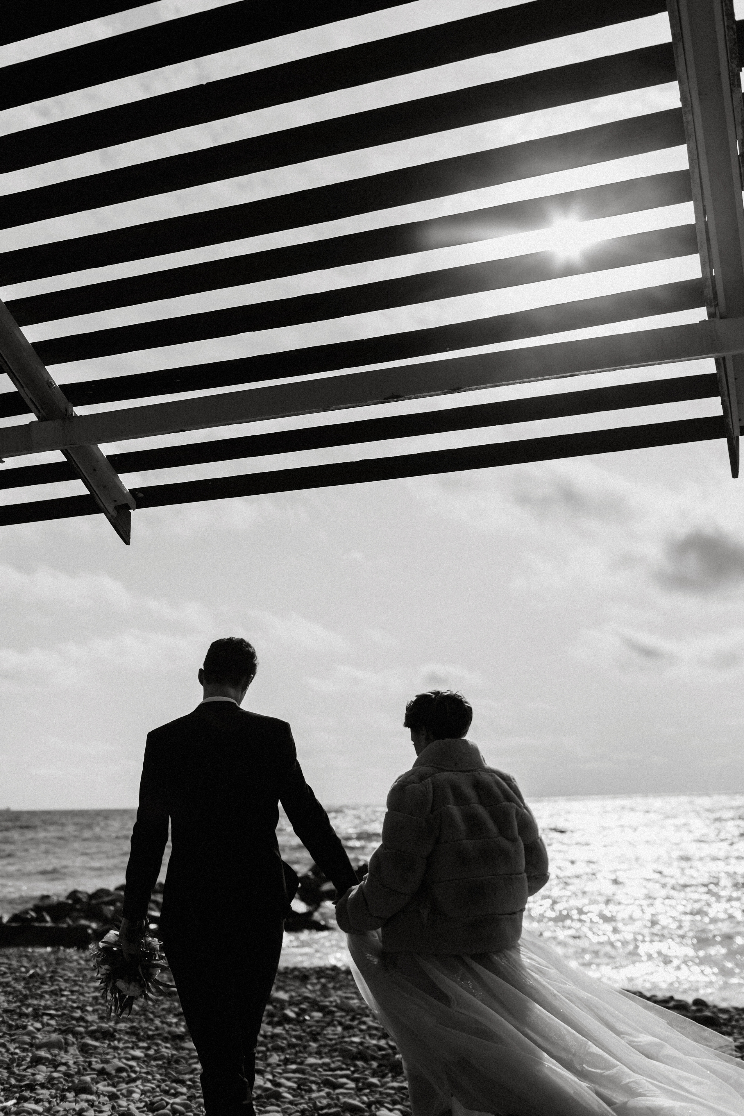 В феврале море тёплое. Новороссийск. 2021. Никита Погосов