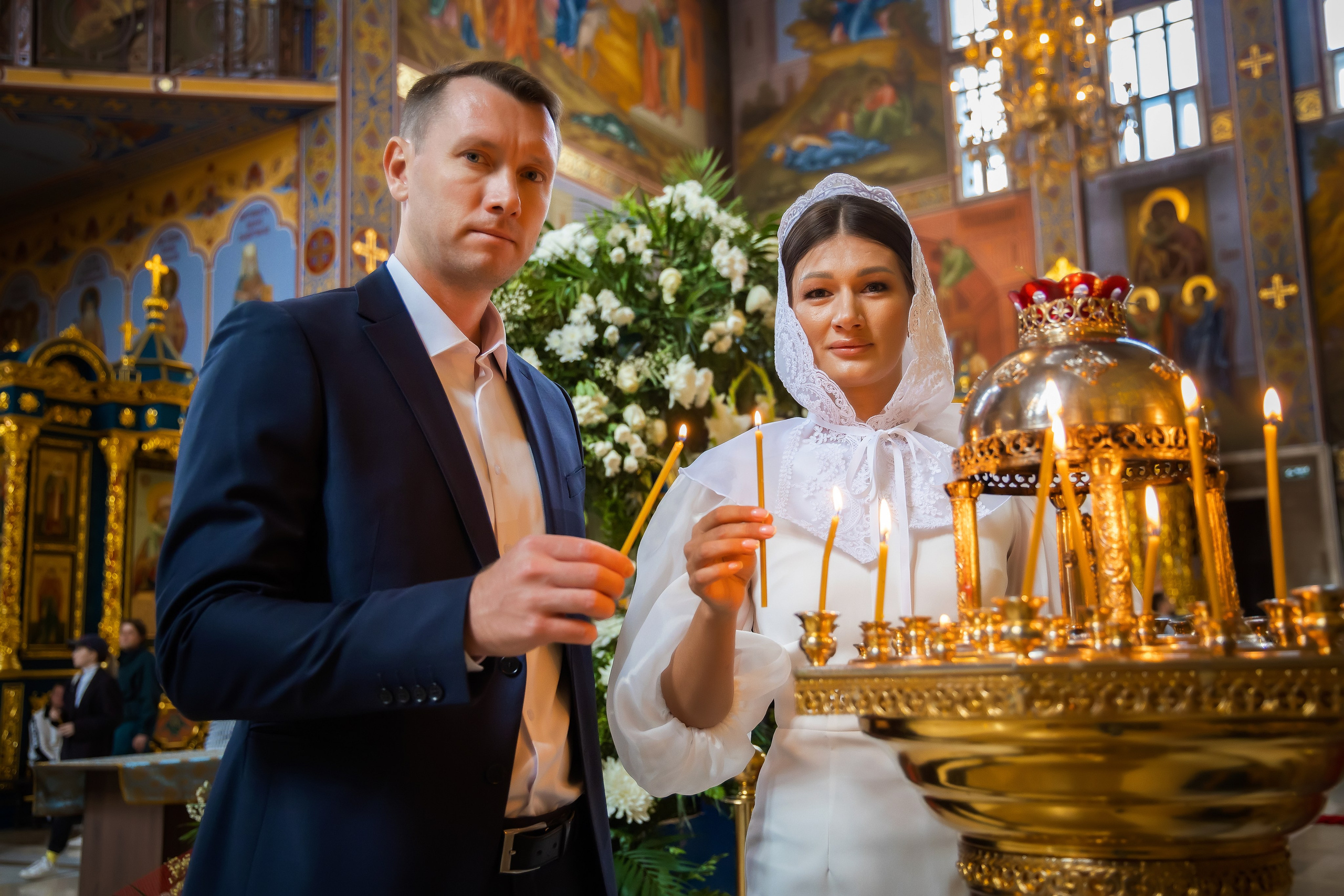 В Храме. Семейный и Свадебный фотограф в Астане Александр Астапов