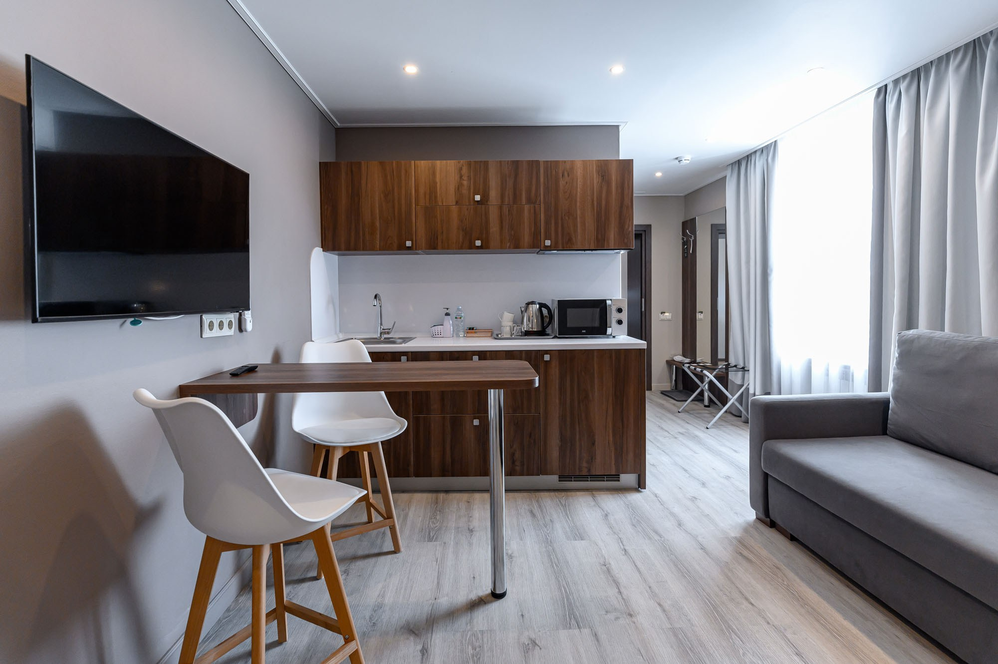 Интерьер номера Апартаменты гостиницы Орбита