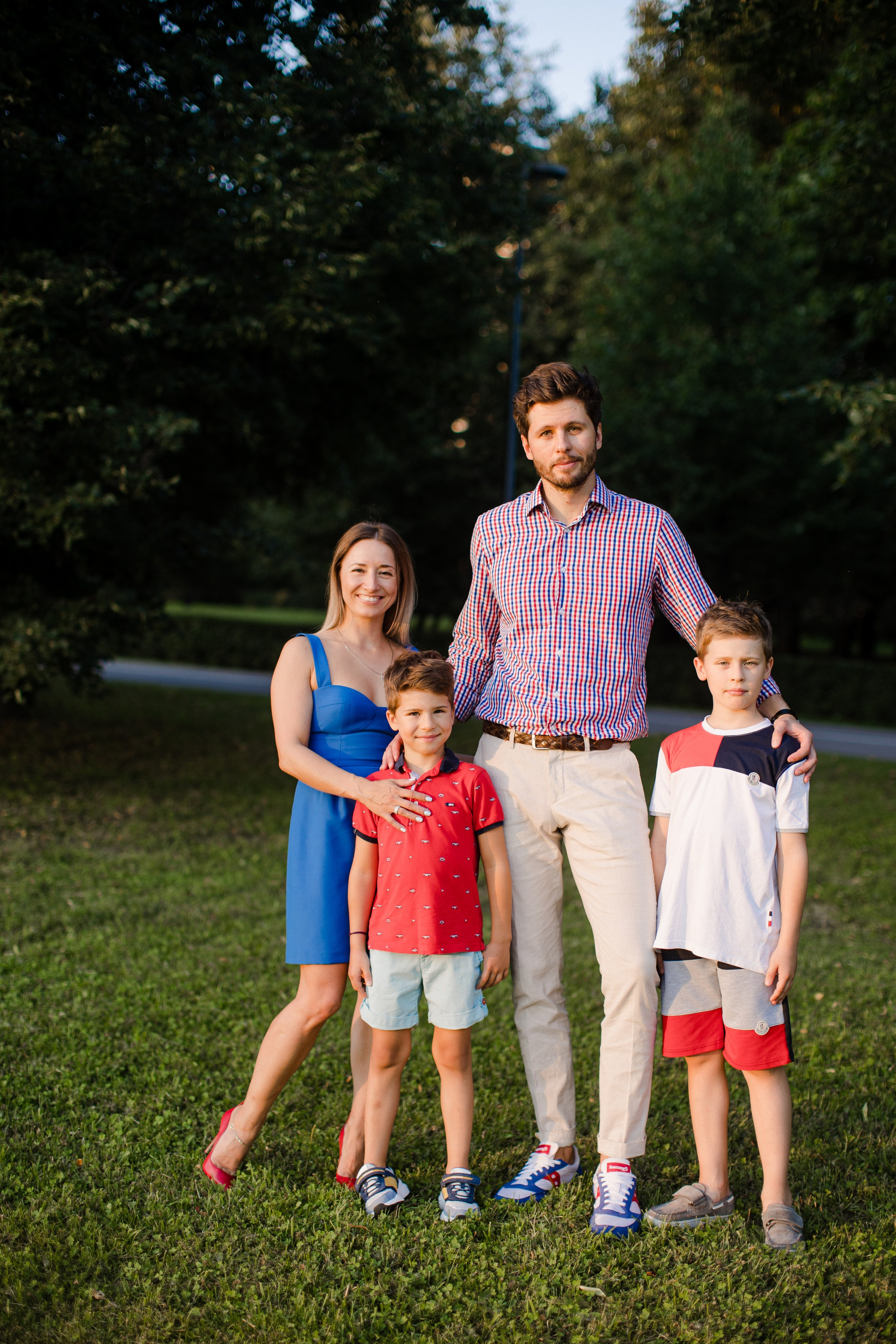 Сережа Юля и дети. Семейный и детский фотограф в Москве Кузьмина Мария