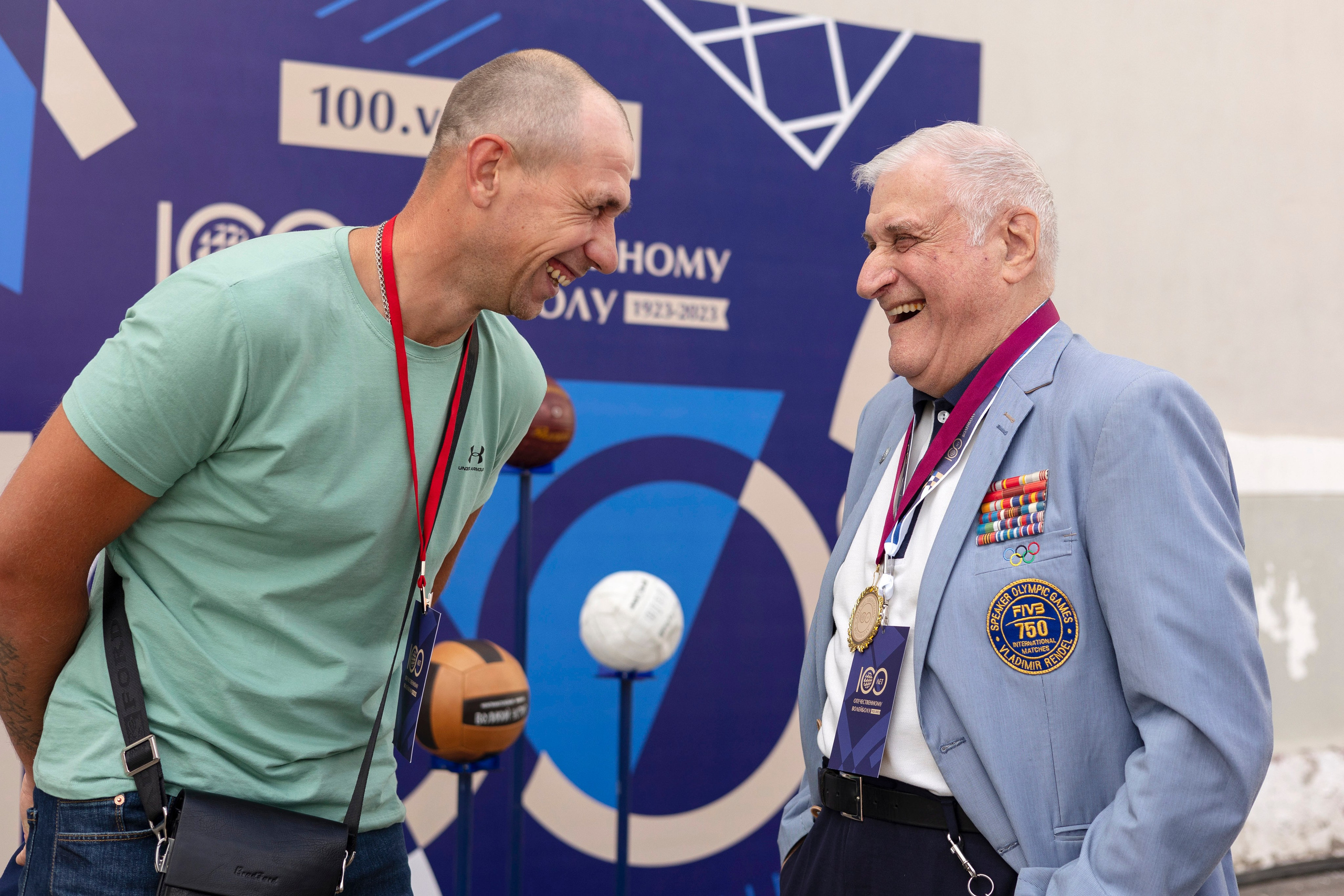 100 ЛЕТ ОТЕЧЕСТВЕННОМУ ВОЛЕЙБОЛУ. Фотограф Георгий Нигматулин