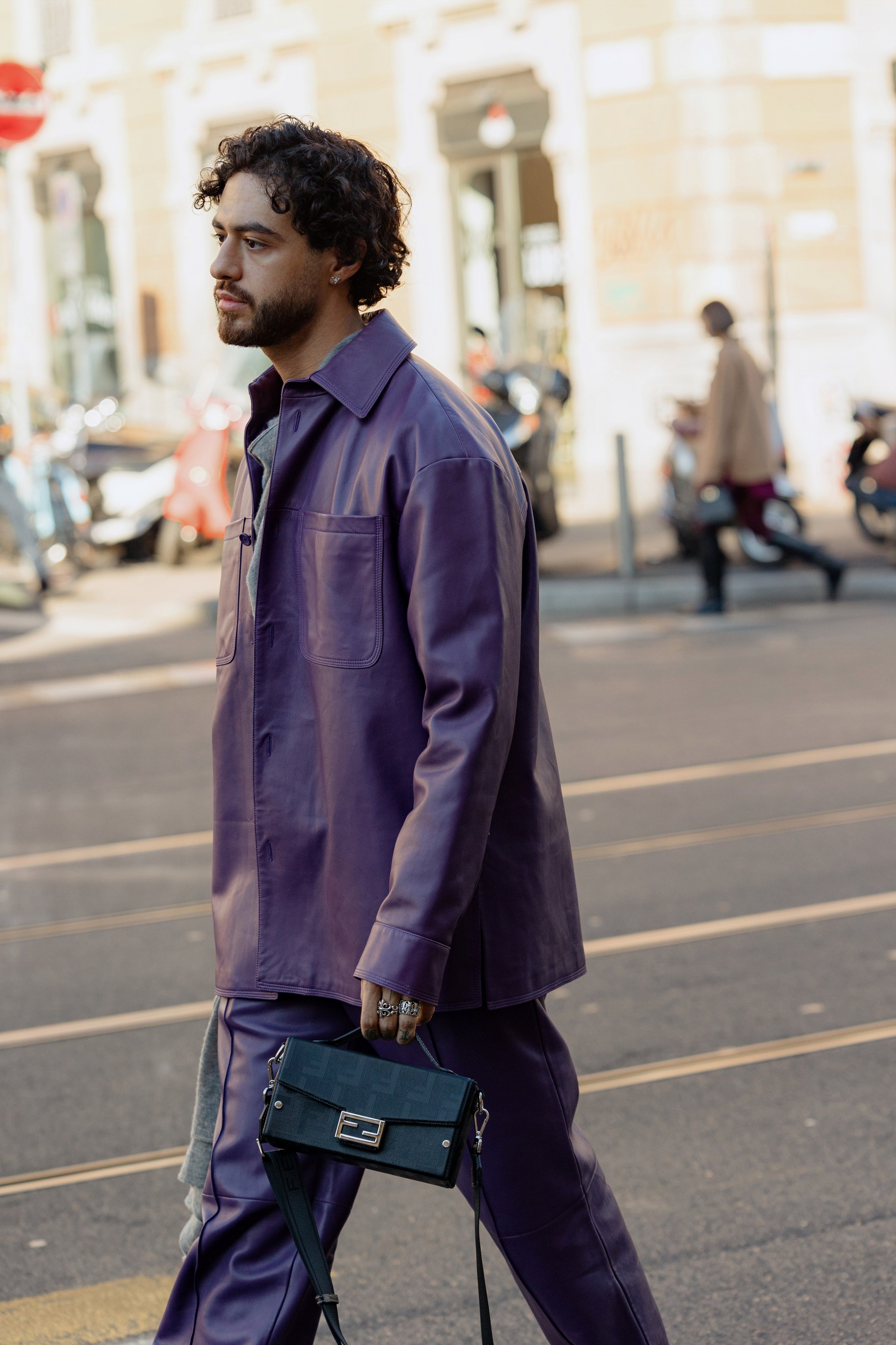 Milan Mens fashion week FW 24/25 FENDI. Photographer in Milan Ivan Goncharov