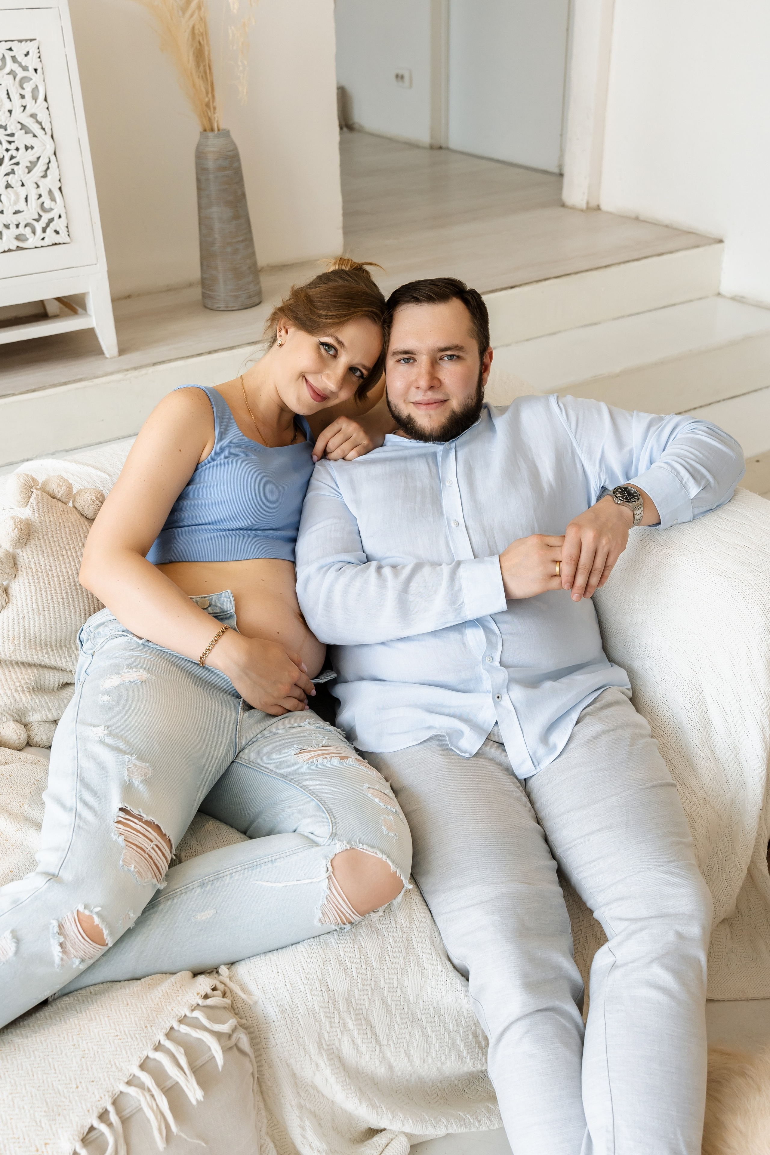 Кристина, Вадим и Уильям | фотосессия беременности. Свадебный фотограф в Москве Яна Деньгина