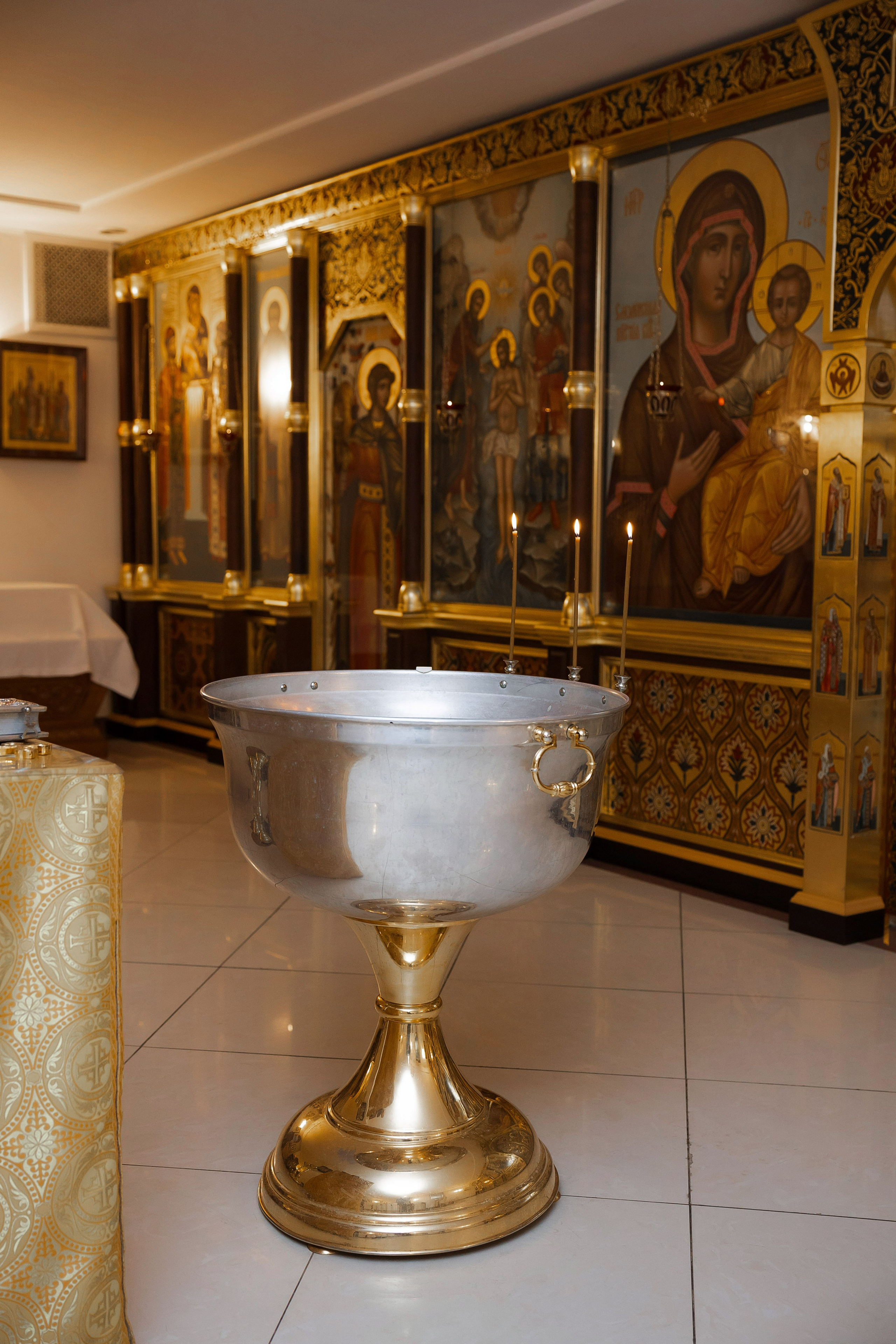 Крещение Андрея. Семейный и детский фотограф в Москве Александра Мак