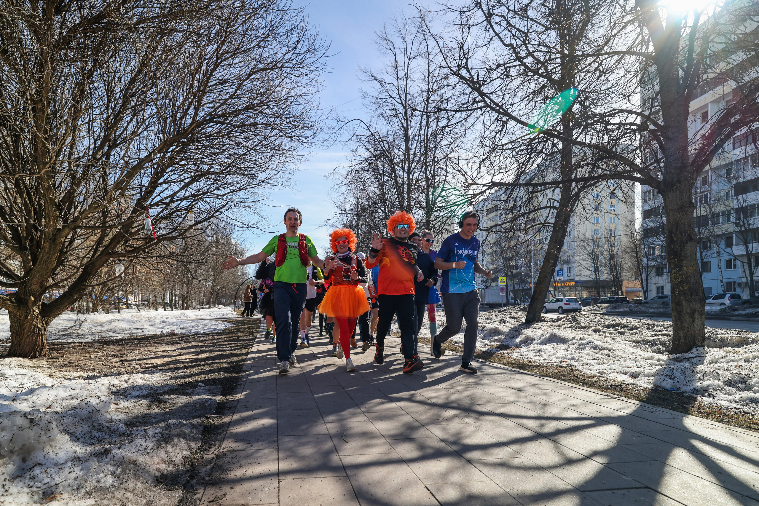 Марафон у дома, Тушиноги, 22.03.26. Фотограф Сергей Ловкий