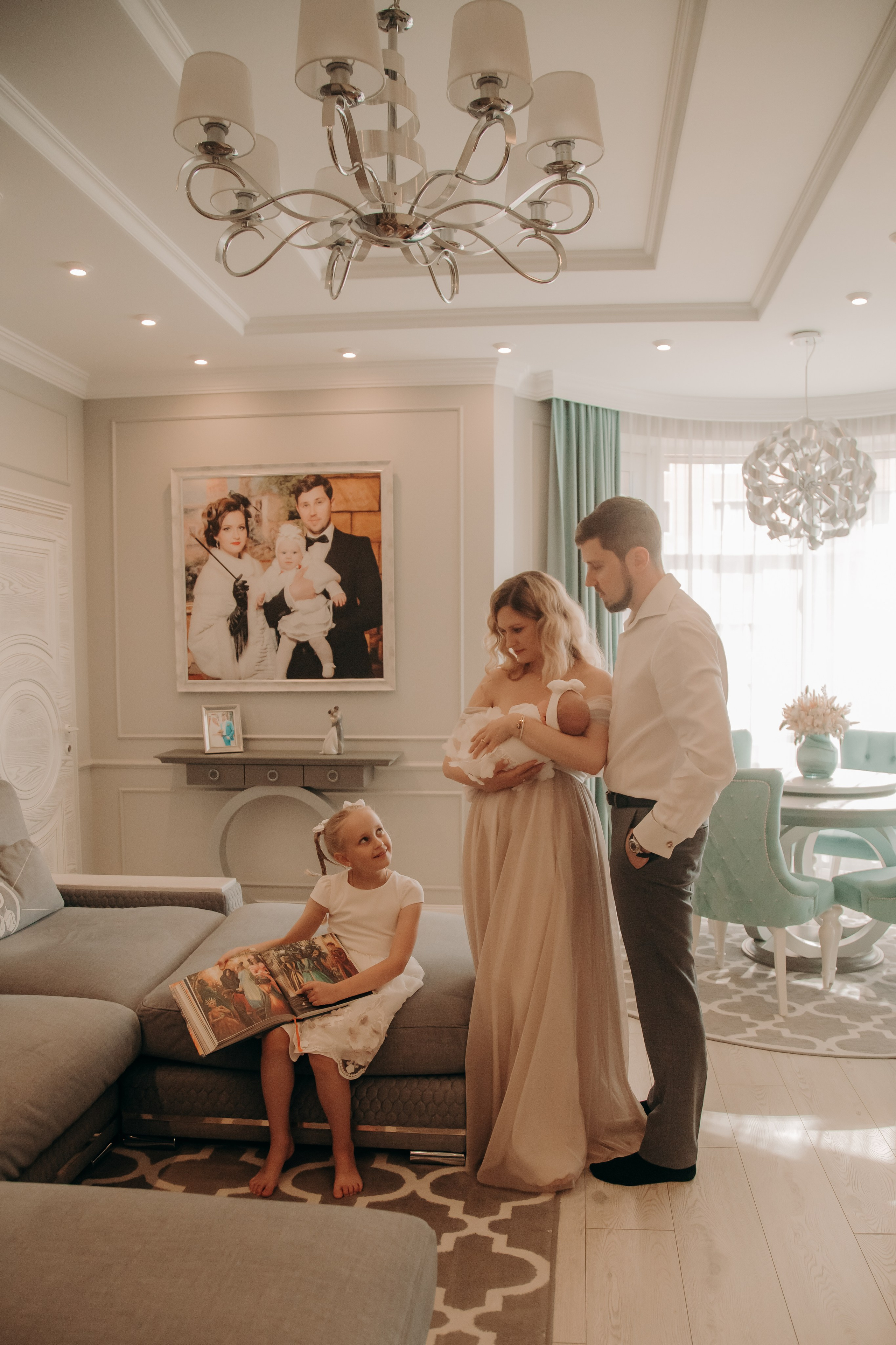 Папа, мама и две принцессы. Фотограф вашей улыбки. Москва