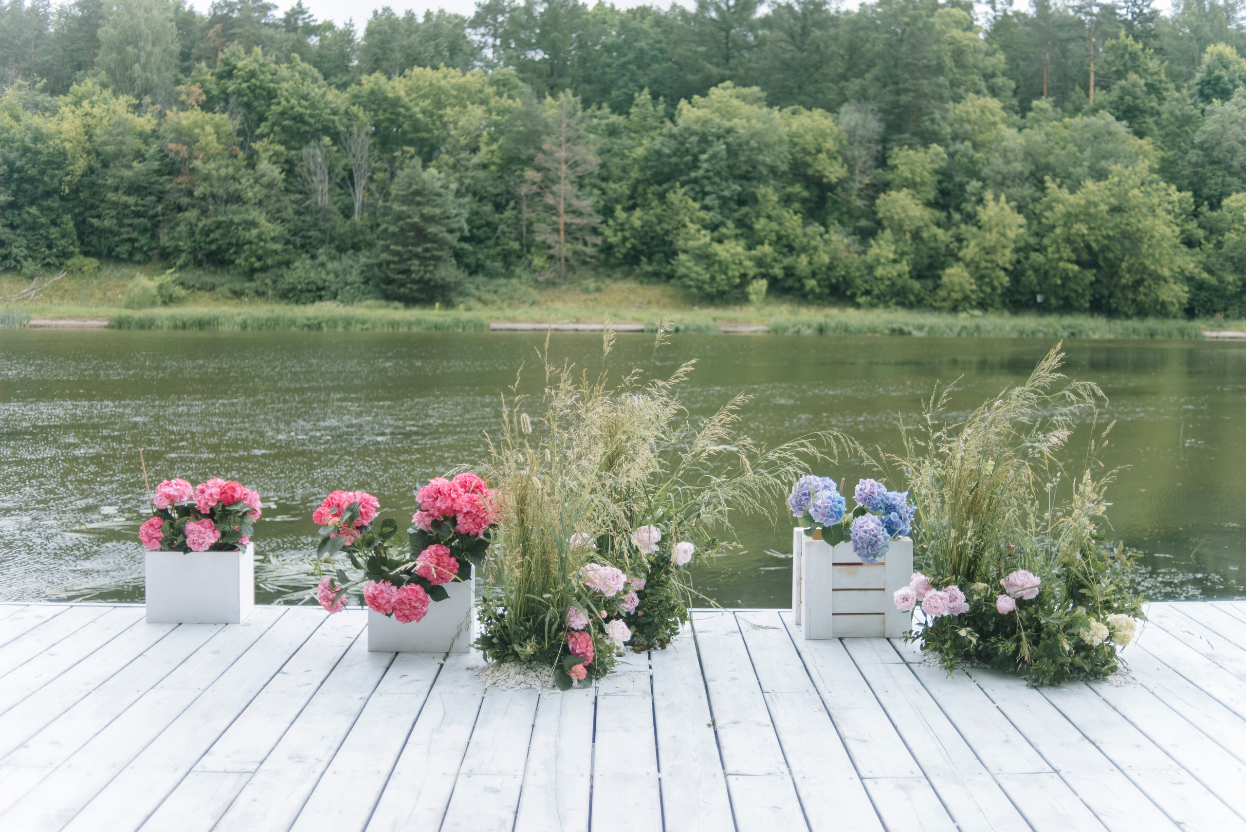 Ресторан Причал. Оформление свадеб, декор свадеб Вера Маркова, Москва