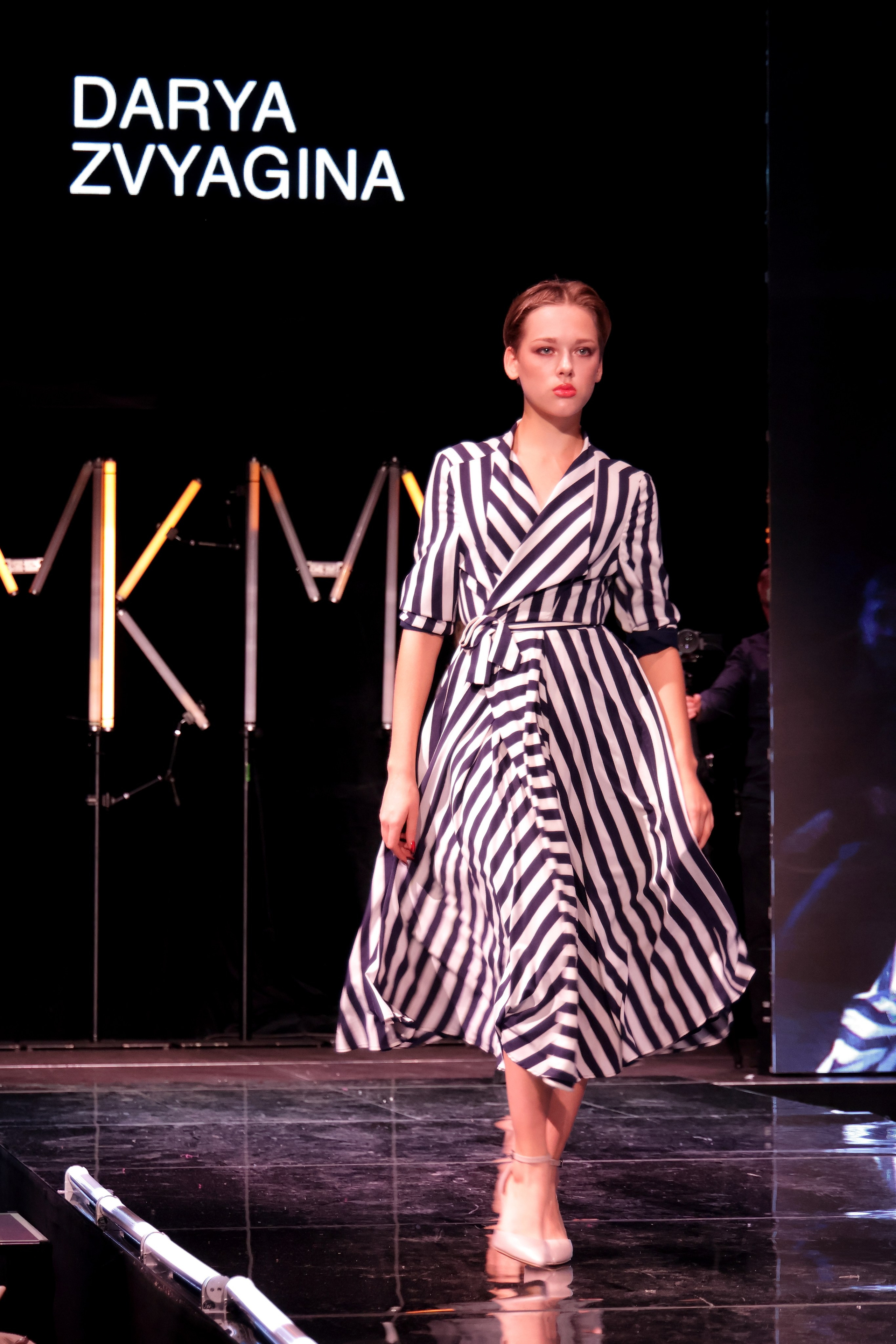 Фотосъемка показа на Московском конкурсе молодых Модельеров