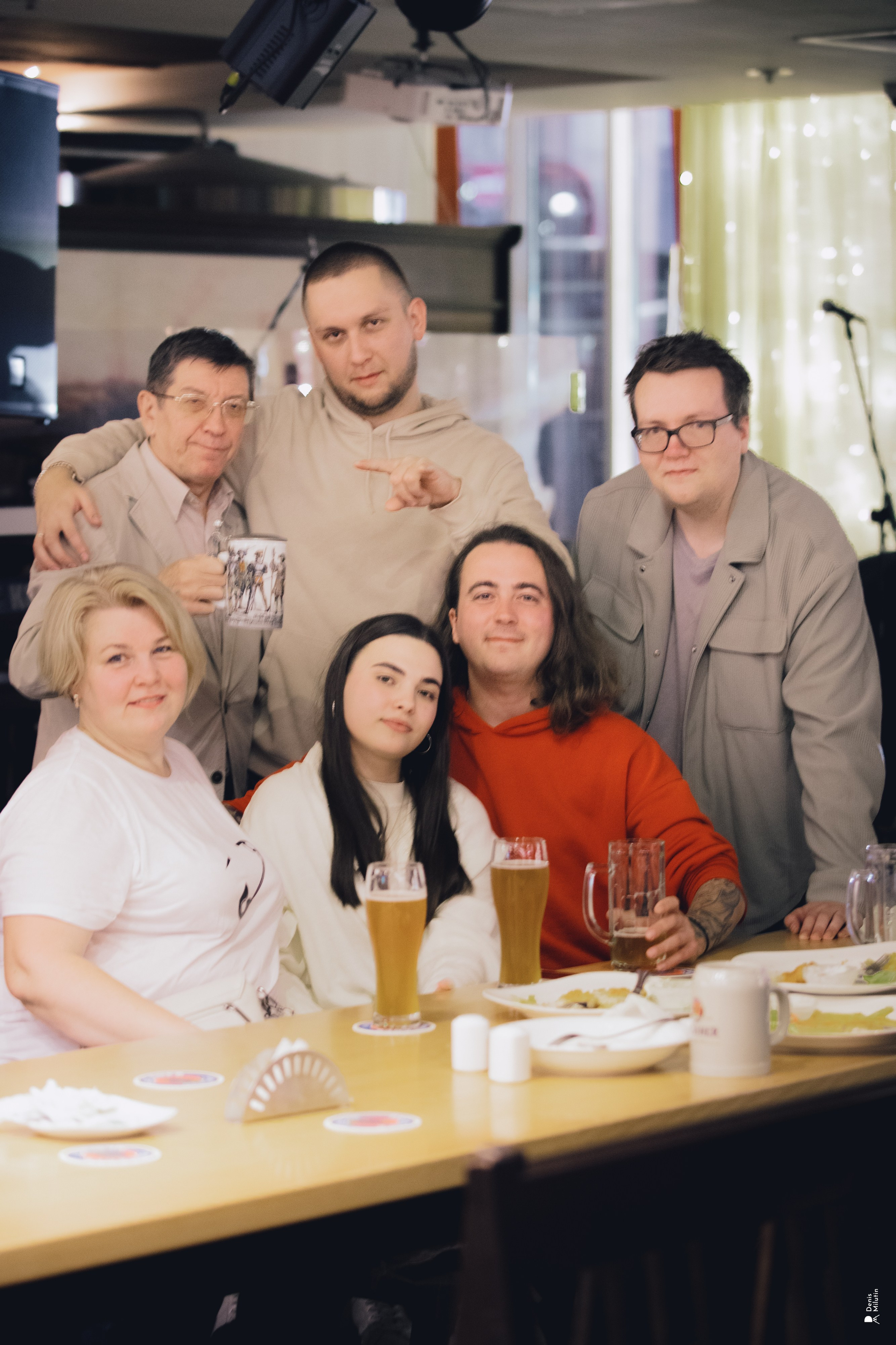 Ресторан Paulaner Petrozavodsk. Портретный фотограф Денис Милютин