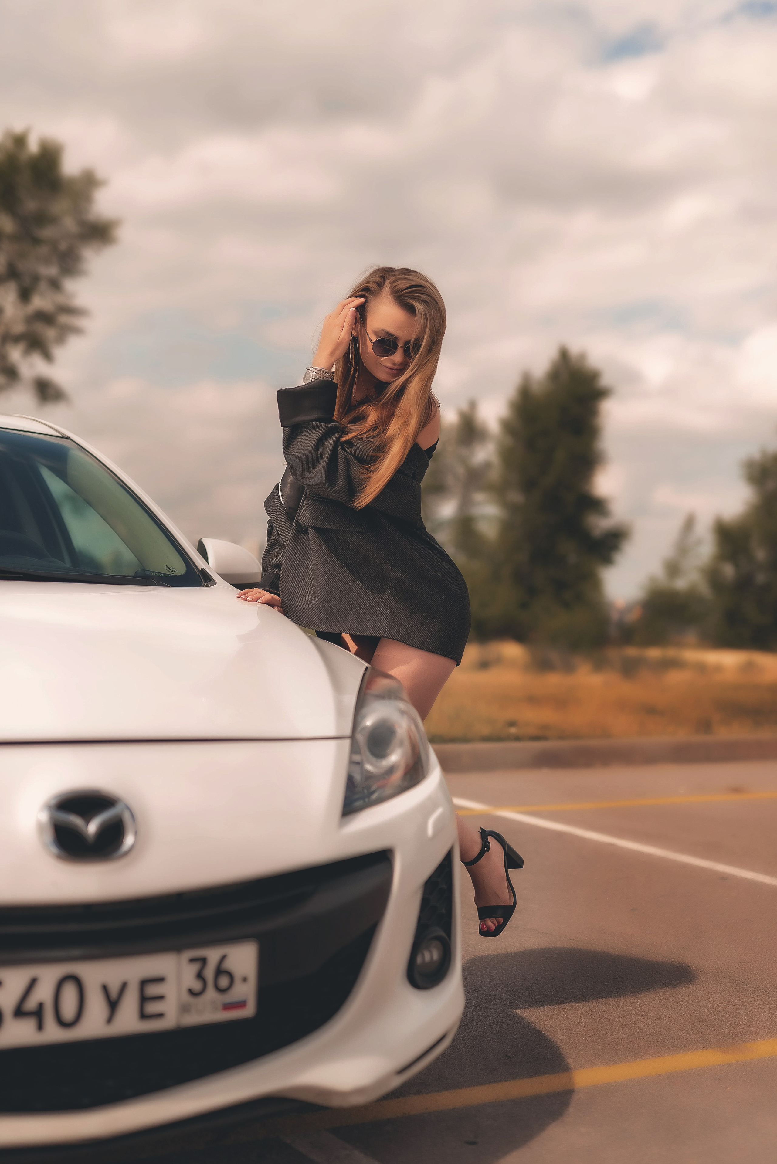 Фотосессия с машиной. Семейный, детский фотограф в Воронеже Анна Никитина