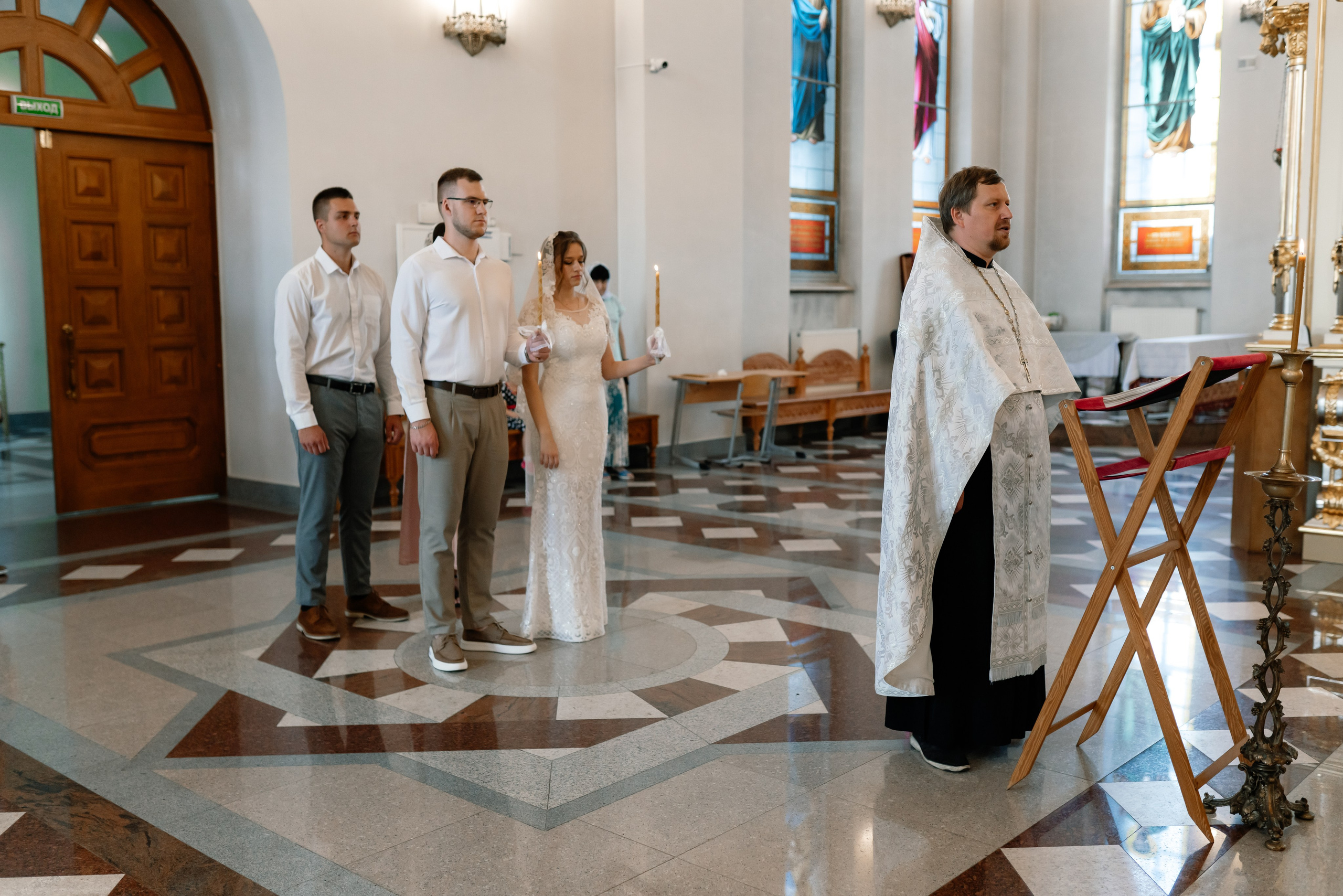 Венчание Одинцово Собор Георгия Победоносца. Семейный фотограф Одинцово Москва Наталия Черенкова