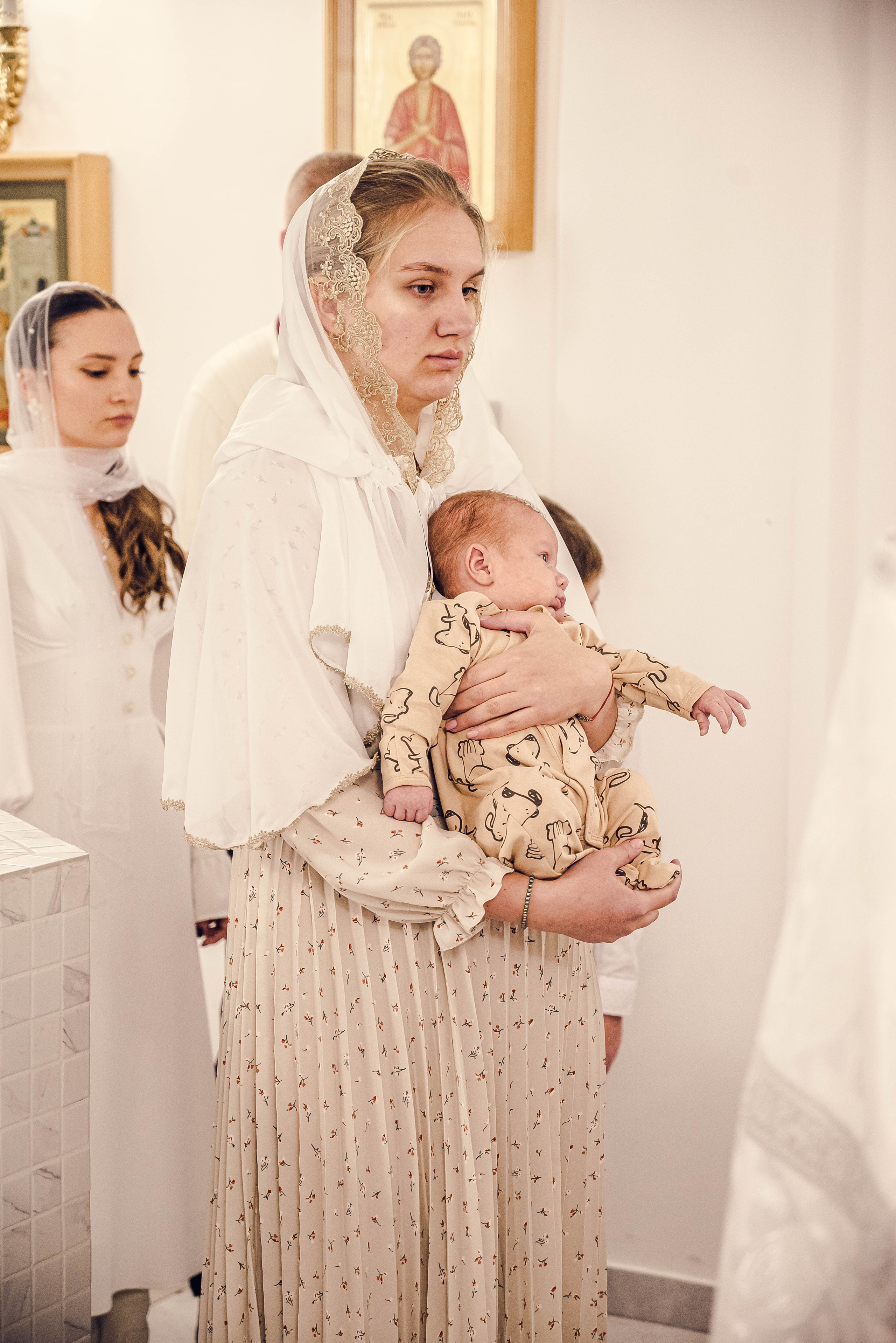 Крещение Мирона. Семейный и детский фотограф Москва