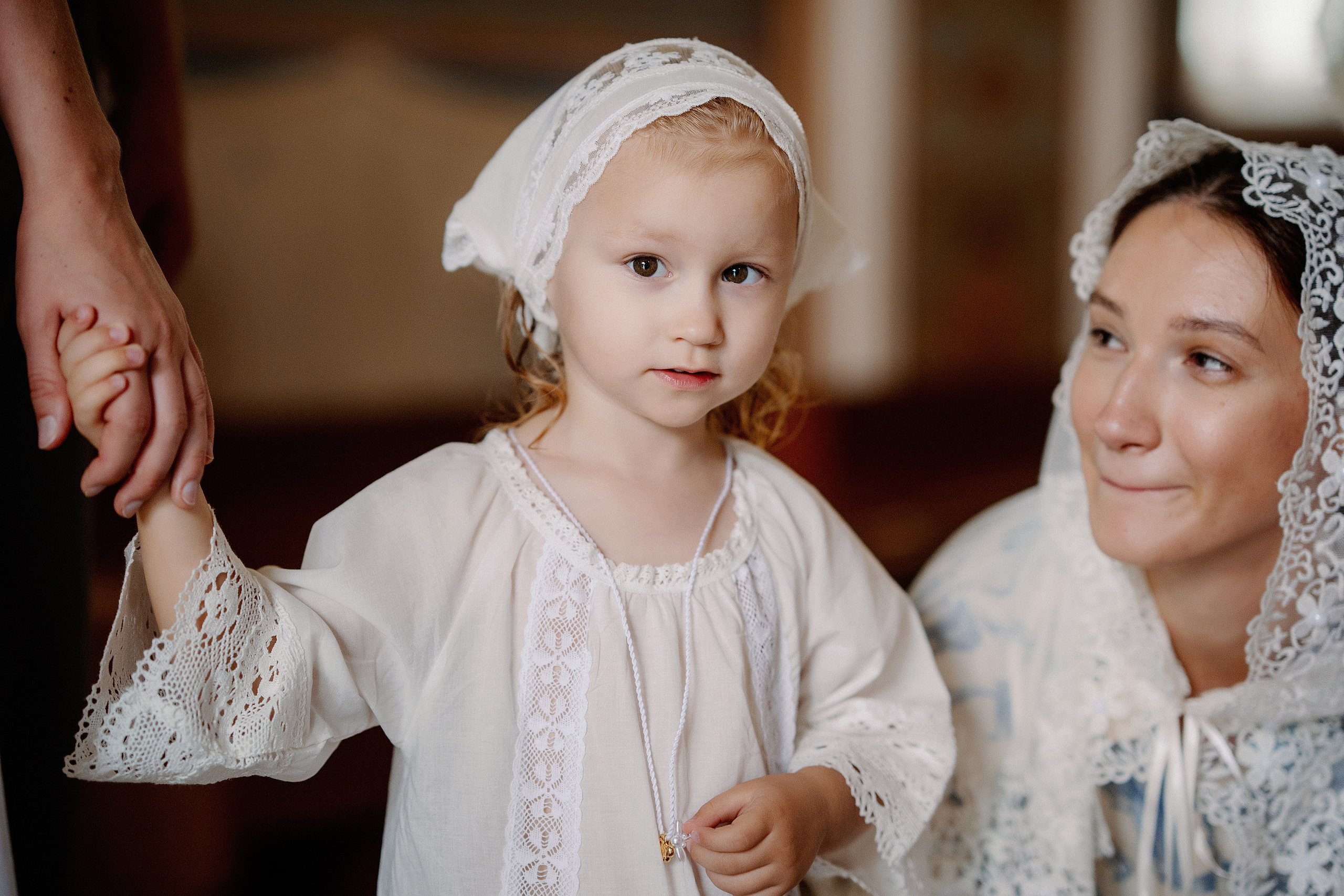 Крещение Эммы. Фотограф на Крещение и Венчание в Красноярске Рамазанова Юлия