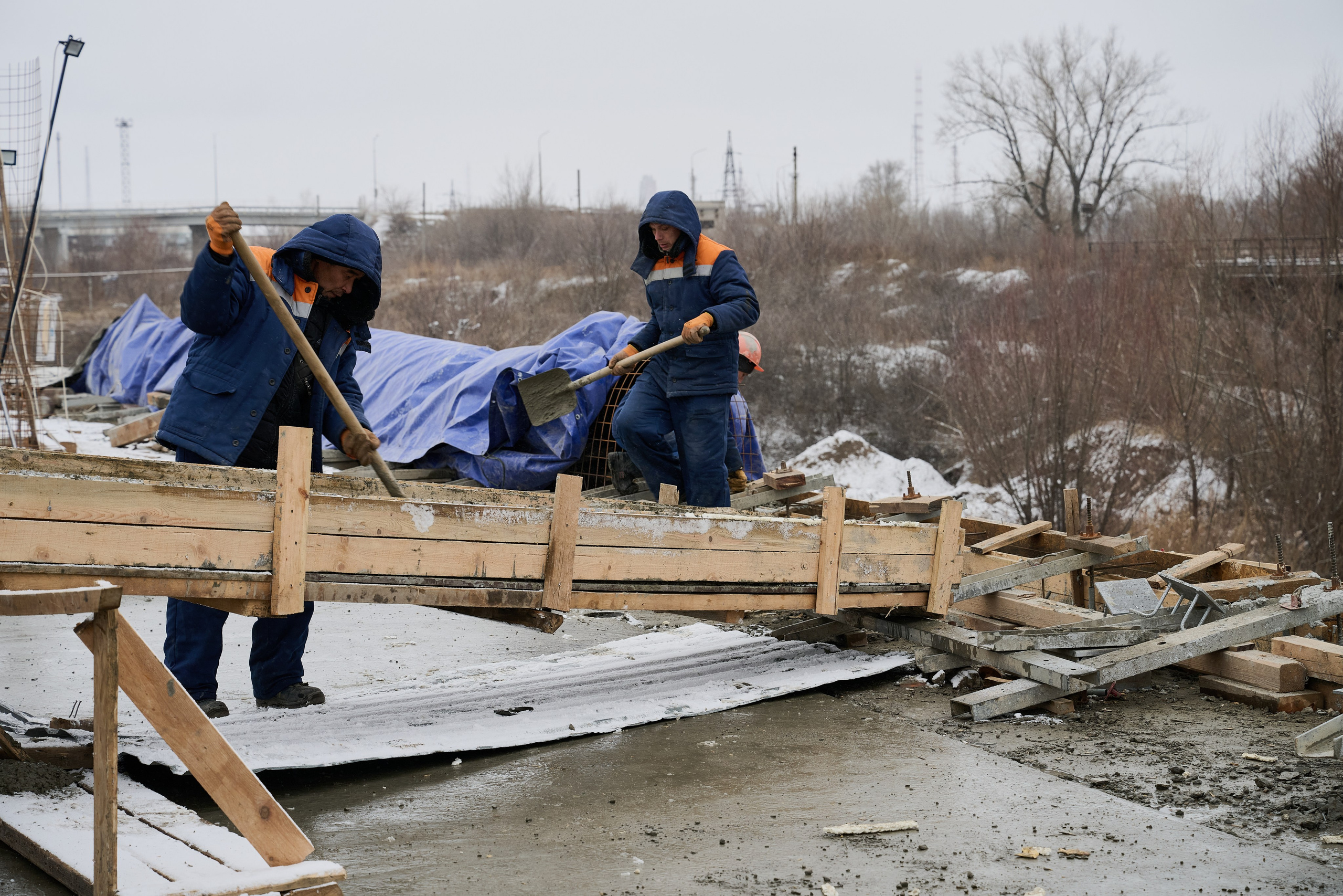 Северодонецк (Луганская область). Декабрь 2024. Фотограф Роман Адлер