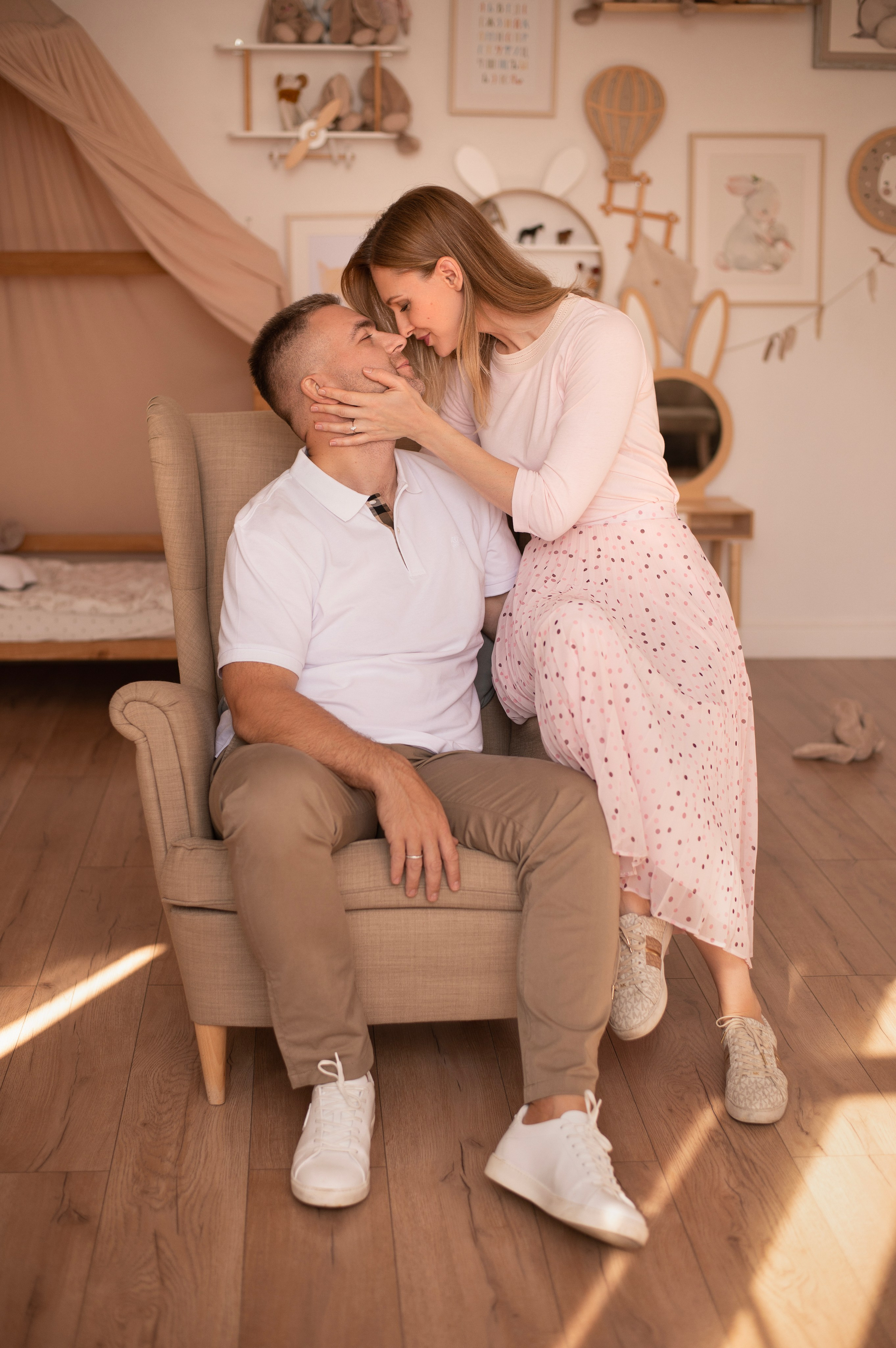 Семейная съёмка в студии. Семейный и детский фотограф в Москве Анна Оськина