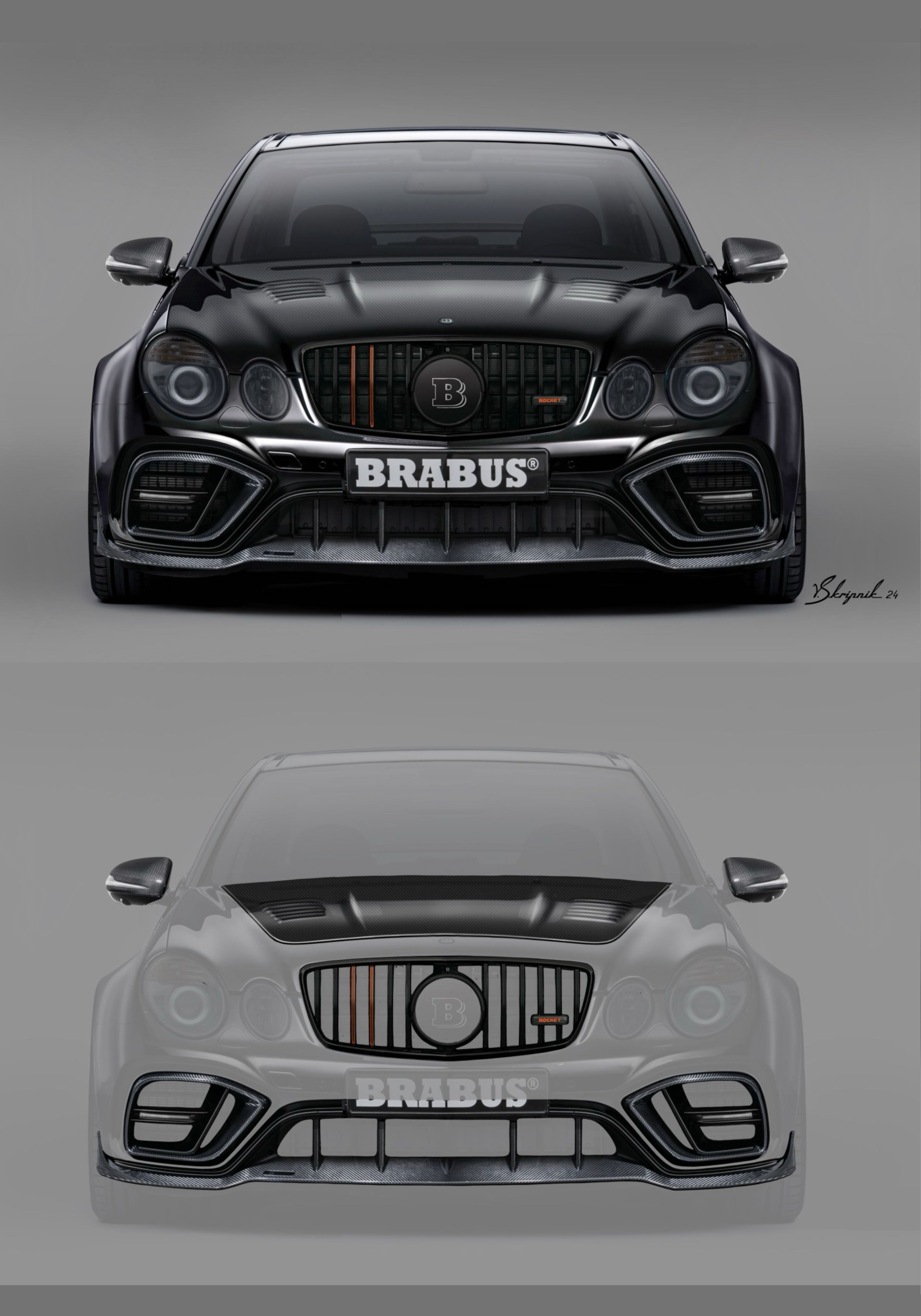 Mercedes W211 Rocket. Design Yachts and Cars