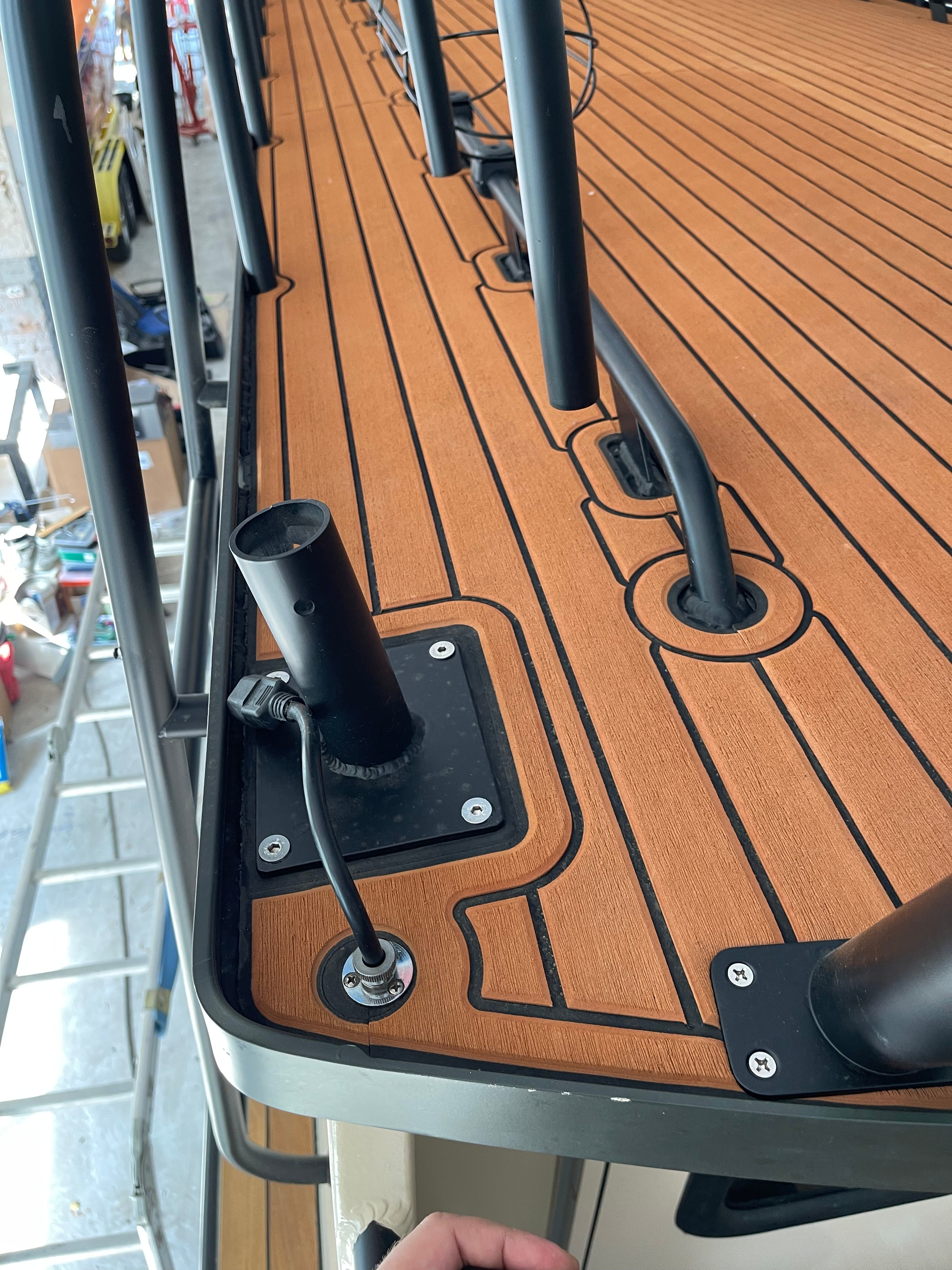 Дизайн персонализации Алюминиевого катера Weldcraft Cuddy King 300 OS. Design Yachts and Cars