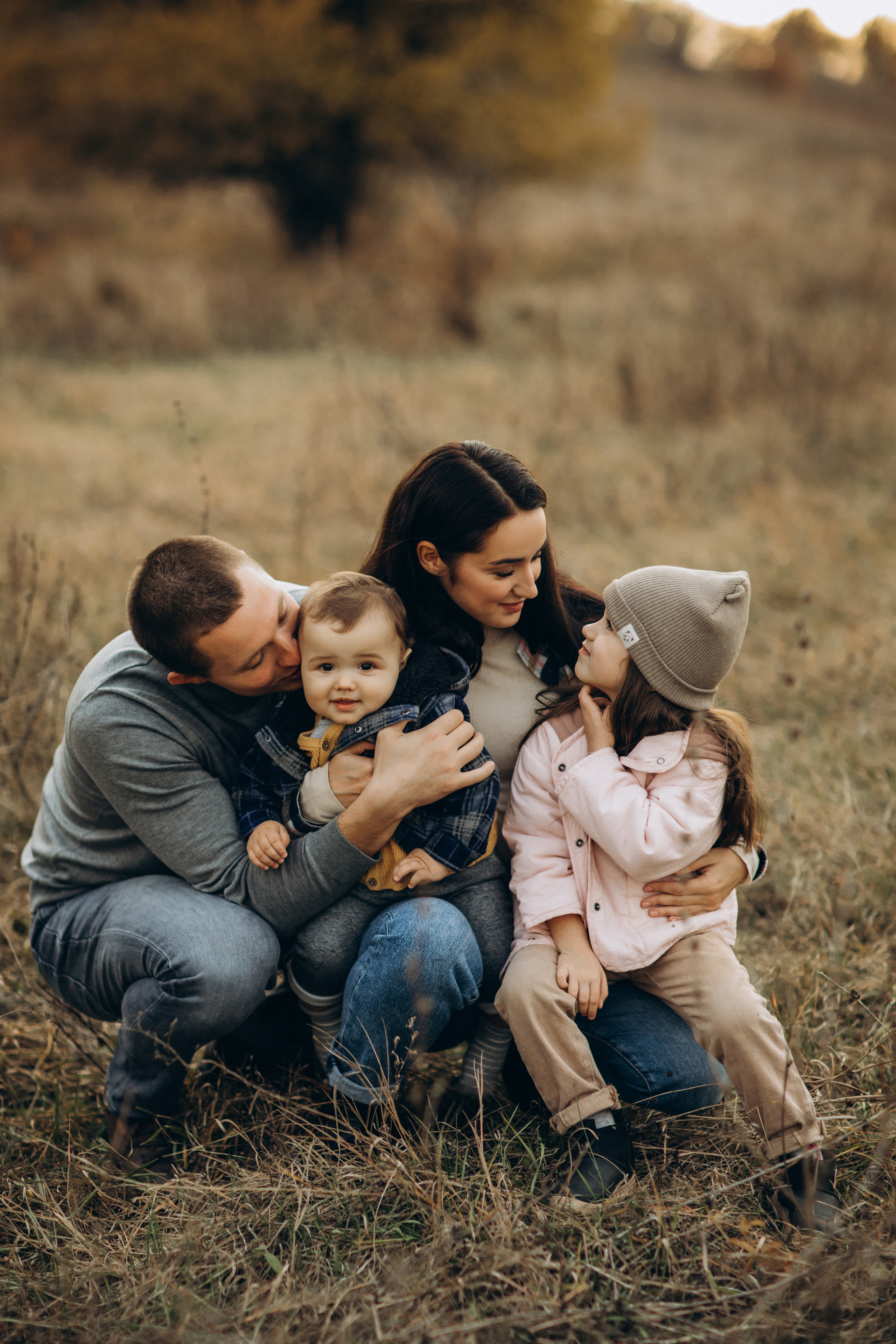 Лера, Коля, Матвей и Полинка. Семейный фотограф Оля Гладченко