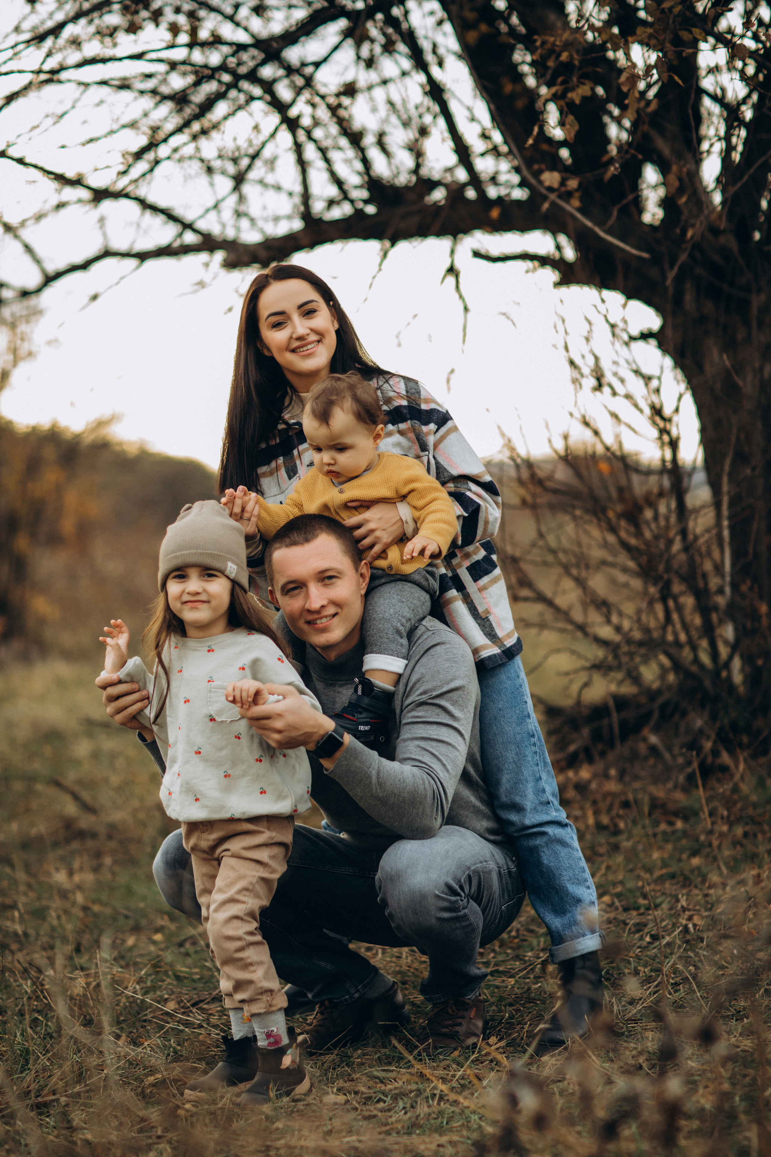 Лера, Коля, Матвей и Полинка. Семейный фотограф Оля Гладченко