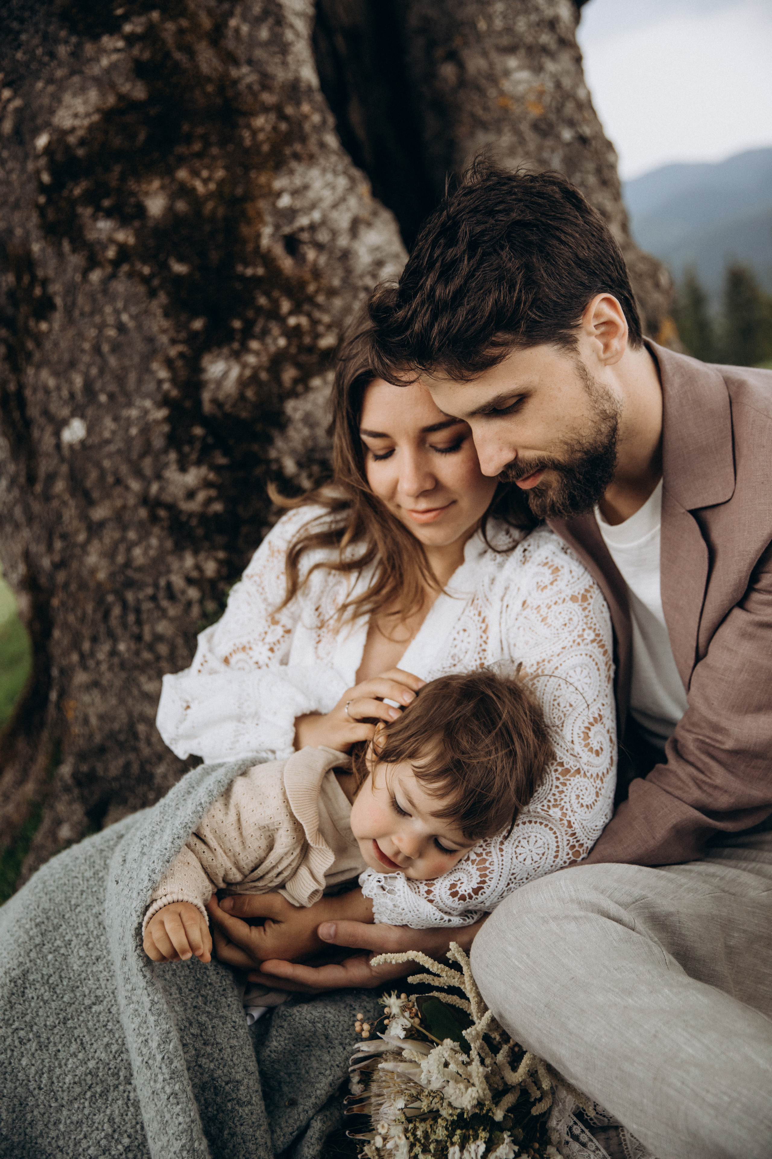 Карпаты. Никита, Флора и Аня. Семейный фотограф Оля Гладченко