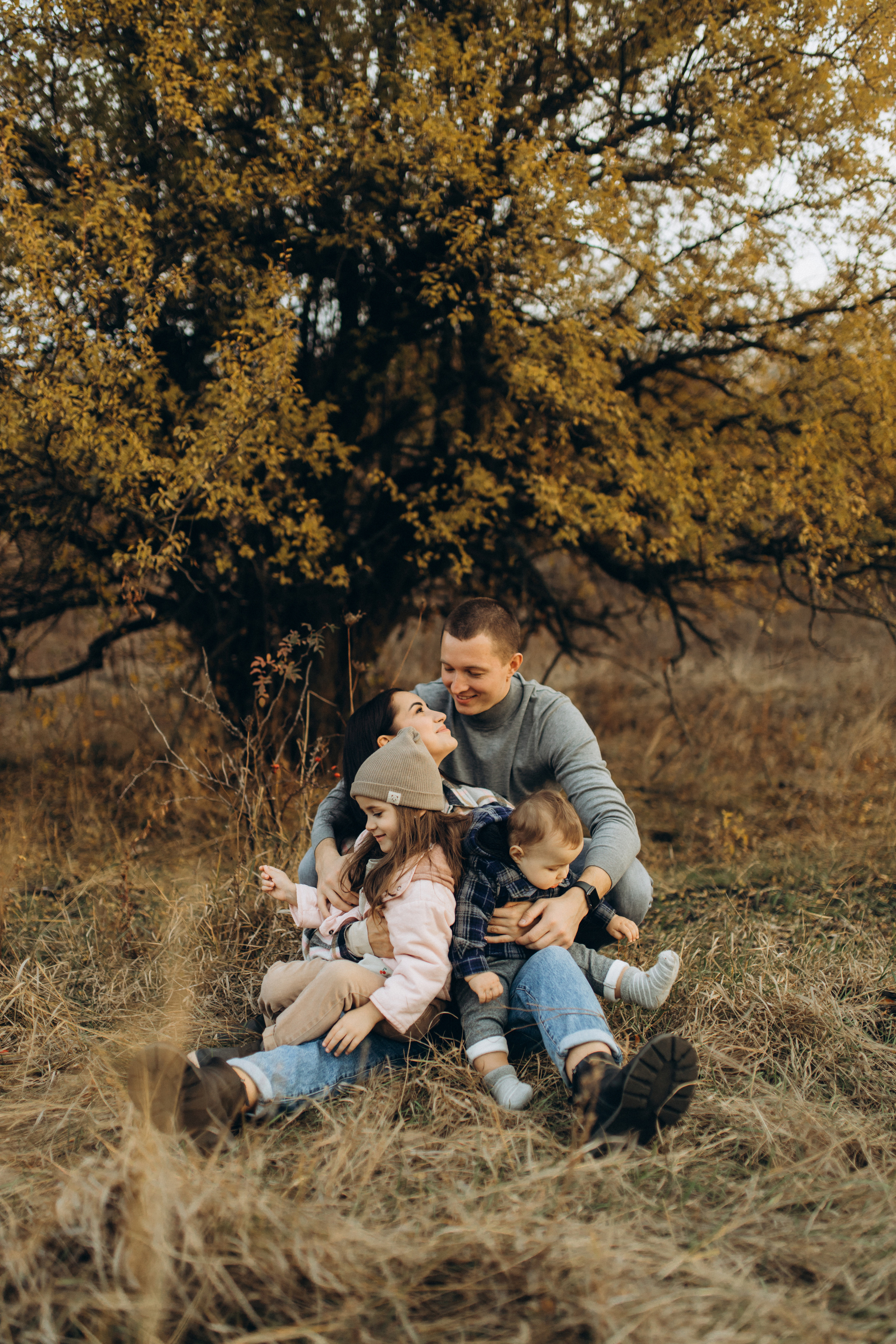 Лера, Коля, Матвей и Полинка. Семейный фотограф Оля Гладченко