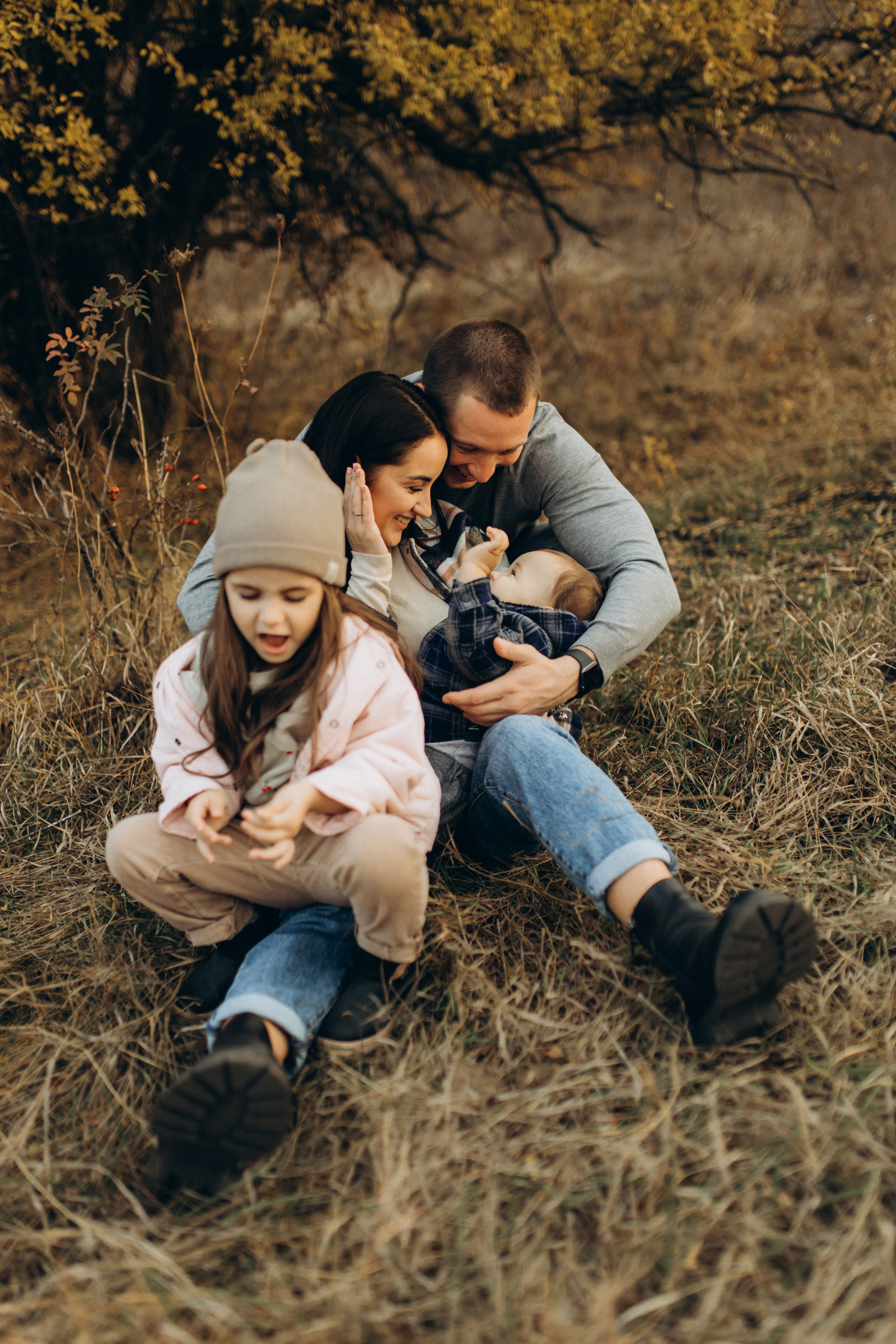 Лера, Коля, Матвей и Полинка. Семейный фотограф Оля Гладченко